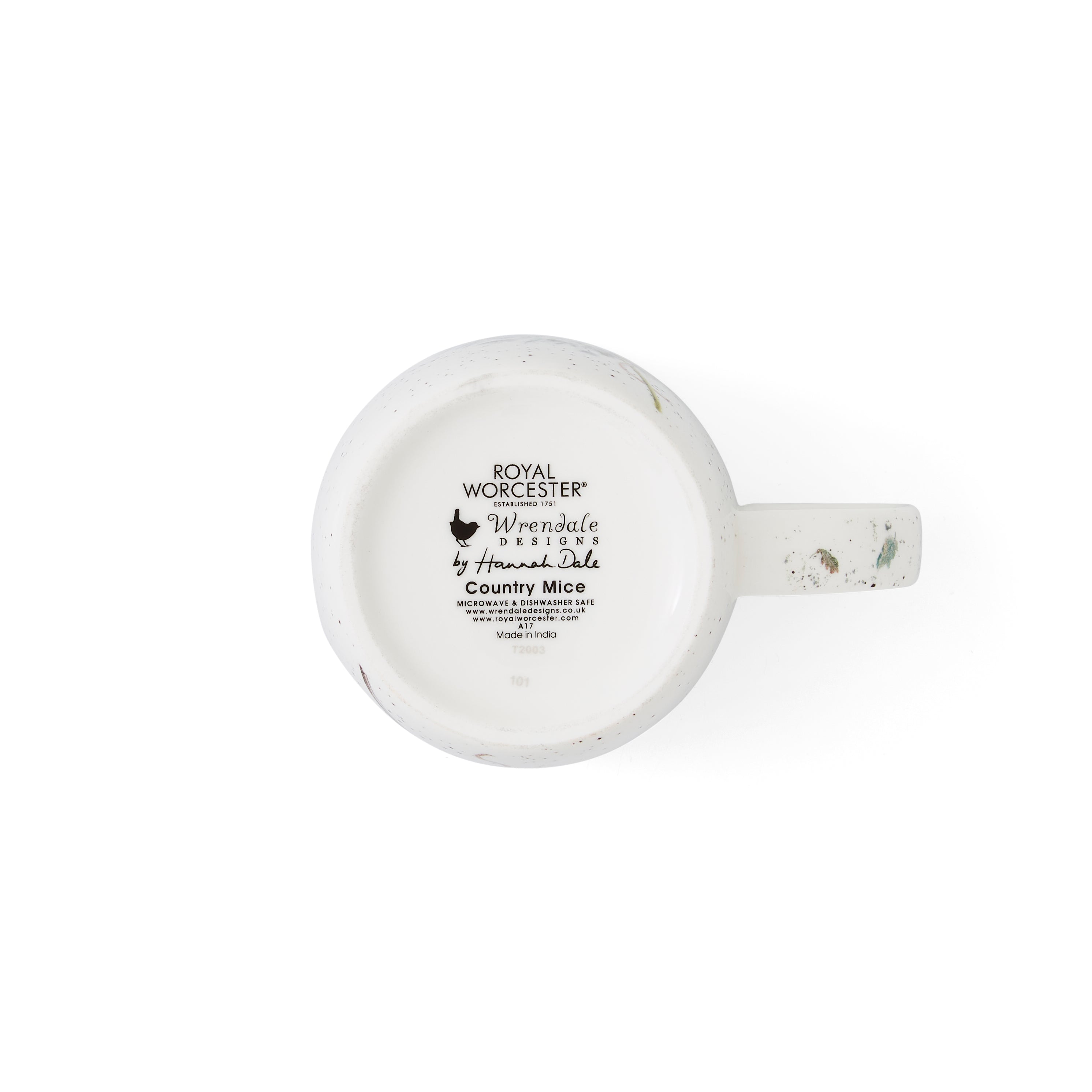Royal Worcester Wrendale Designs Country Mice (Mice) 0.31L Set of 6