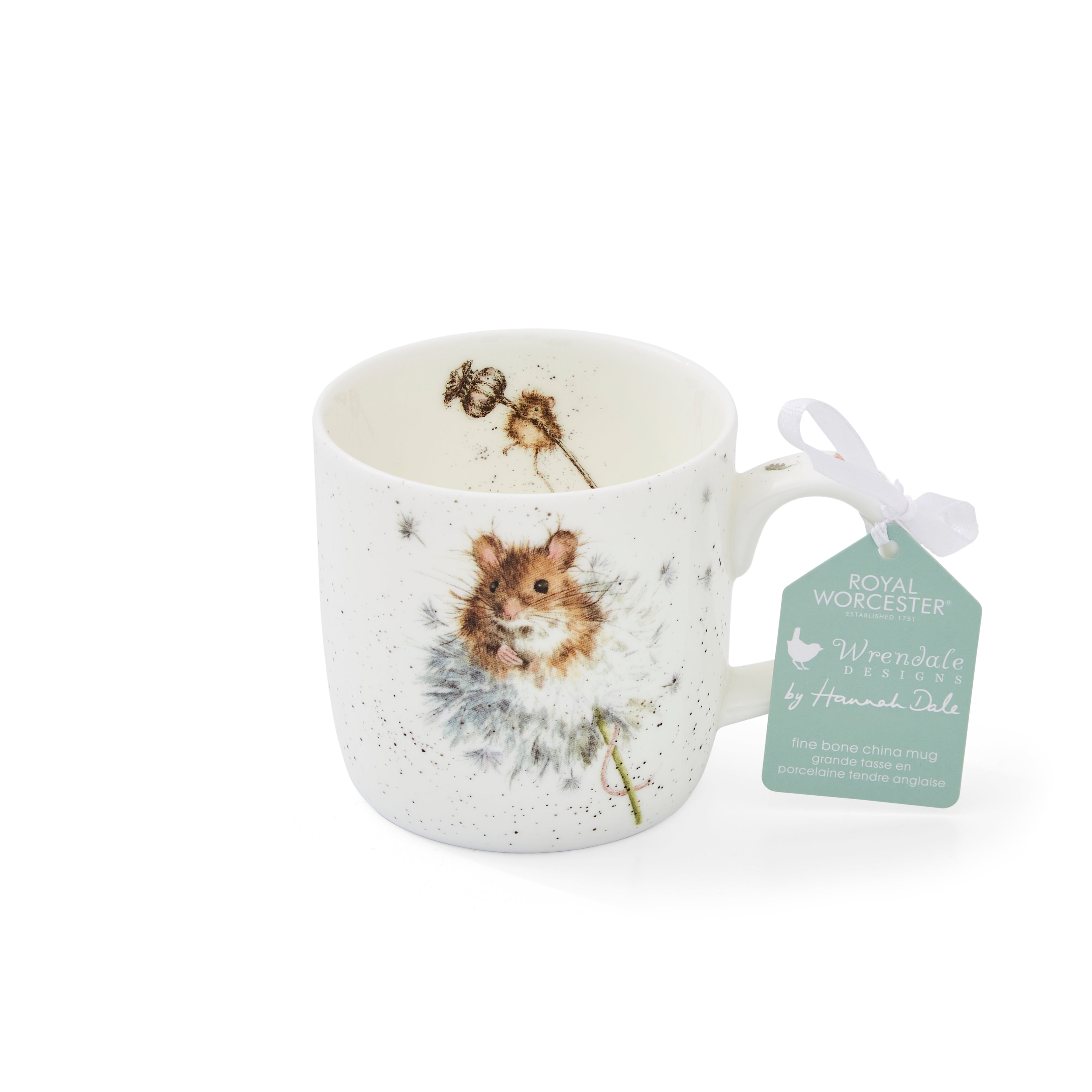Royal Worcester Wrendale Designs Country Mice (Mice) 0.31L Set of 6