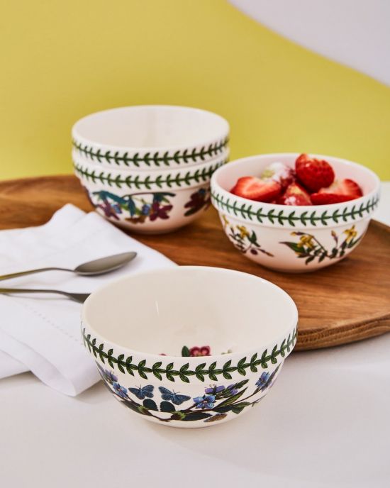 Botanic Garden Set of 6 Stacking Bowls, 13cm