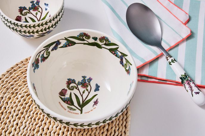 Botanic Garden Set of 6 Stacking Bowls, 18cm