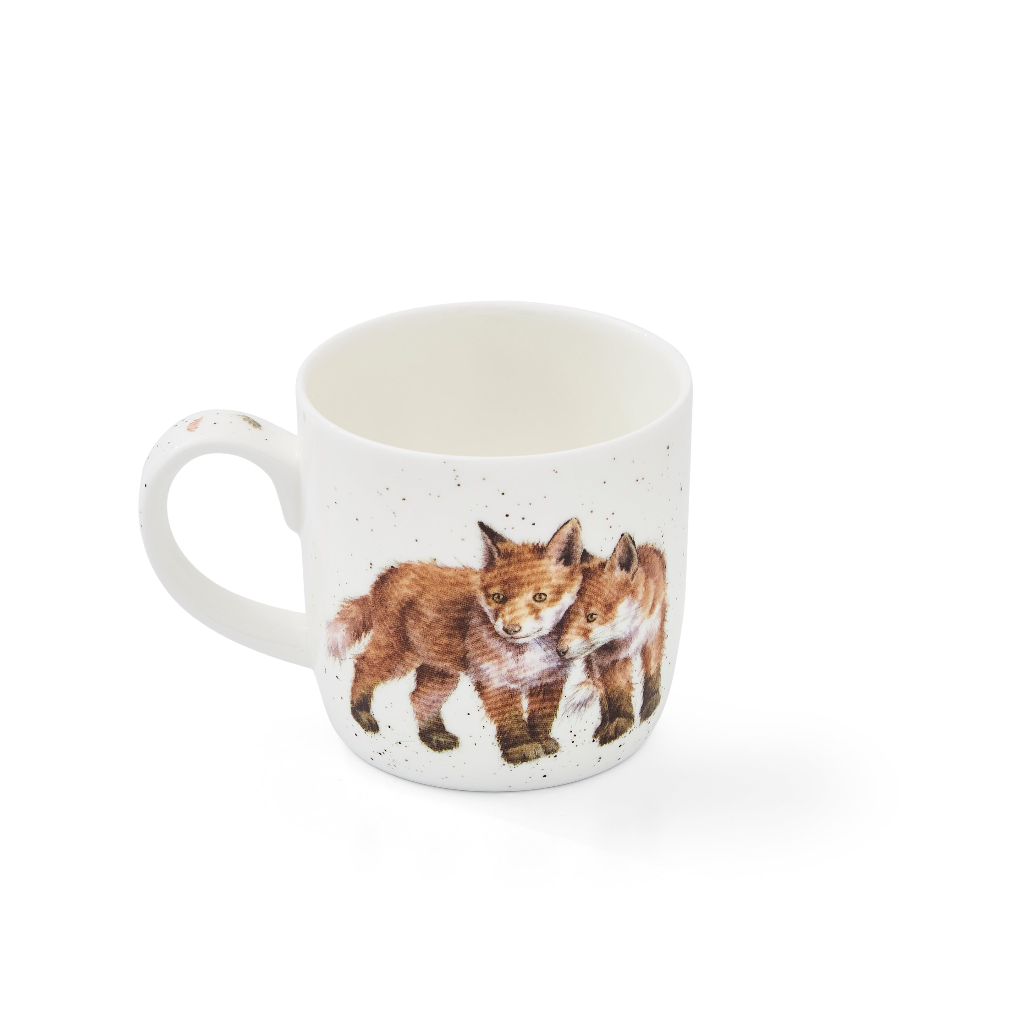 Royal Worcester Wrendale Designs Born to be Wild (Fox) 0.31L Set of 6