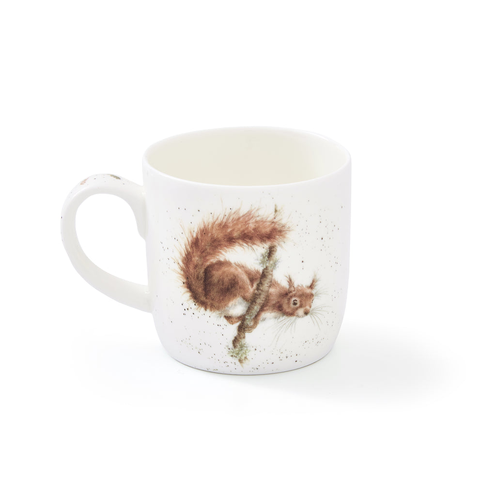 Royal Worcester Wrendale Designs Between Friends (Squirrel) 0.31L Set of 6