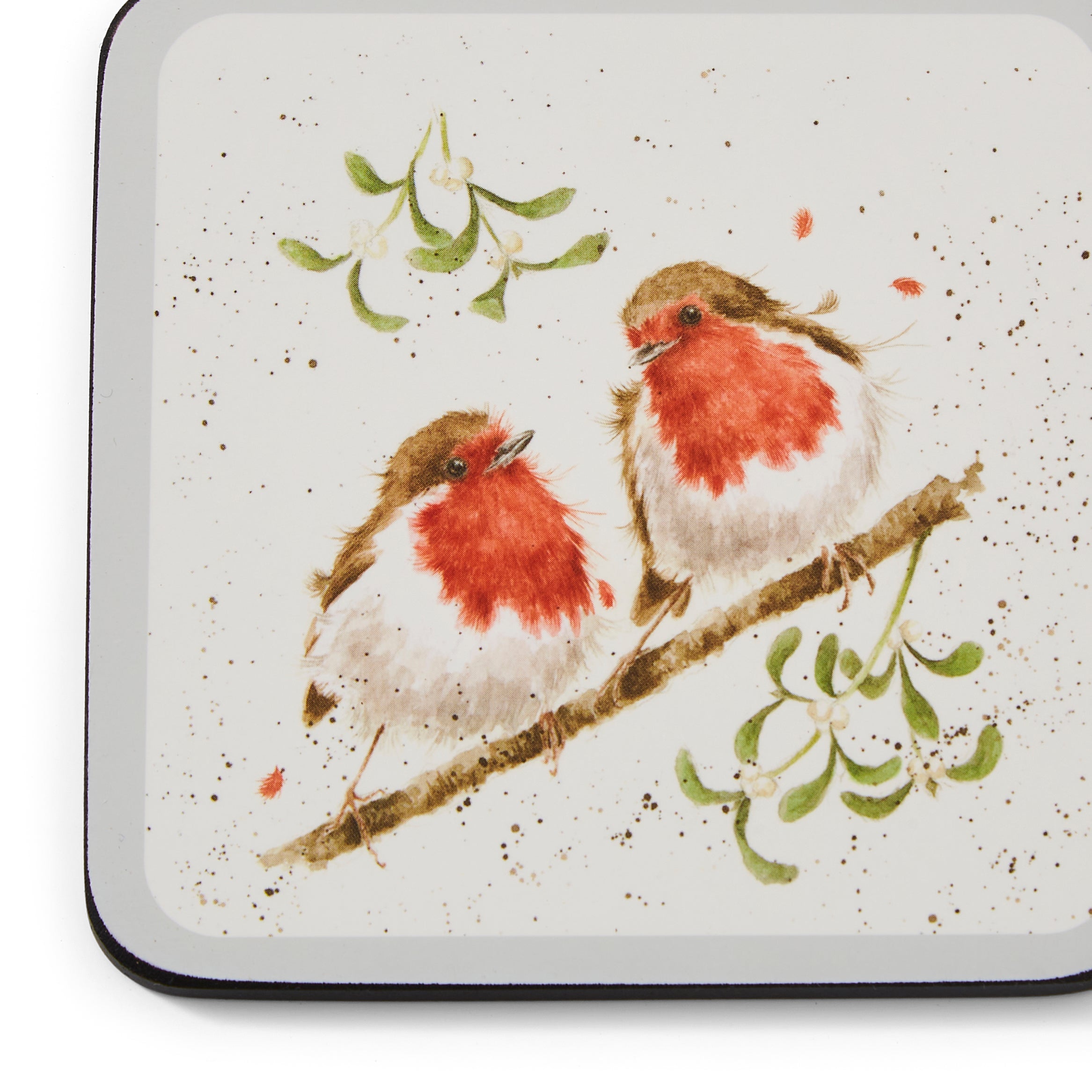 WreWrendale Designs - Christmas Collectionsndale Designs Coloured Collection Christmas Coasters - Set of 6 10.5 x 10.5cm Boxed Set