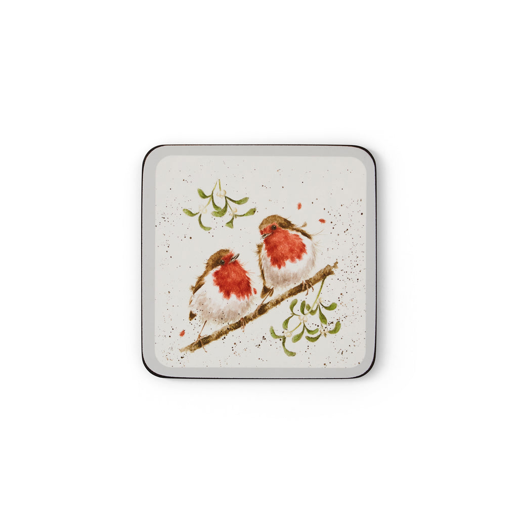 WreWrendale Designs - Christmas Collectionsndale Designs Coloured Collection Christmas Coasters - Set of 6 10.5 x 10.5cm Boxed Set