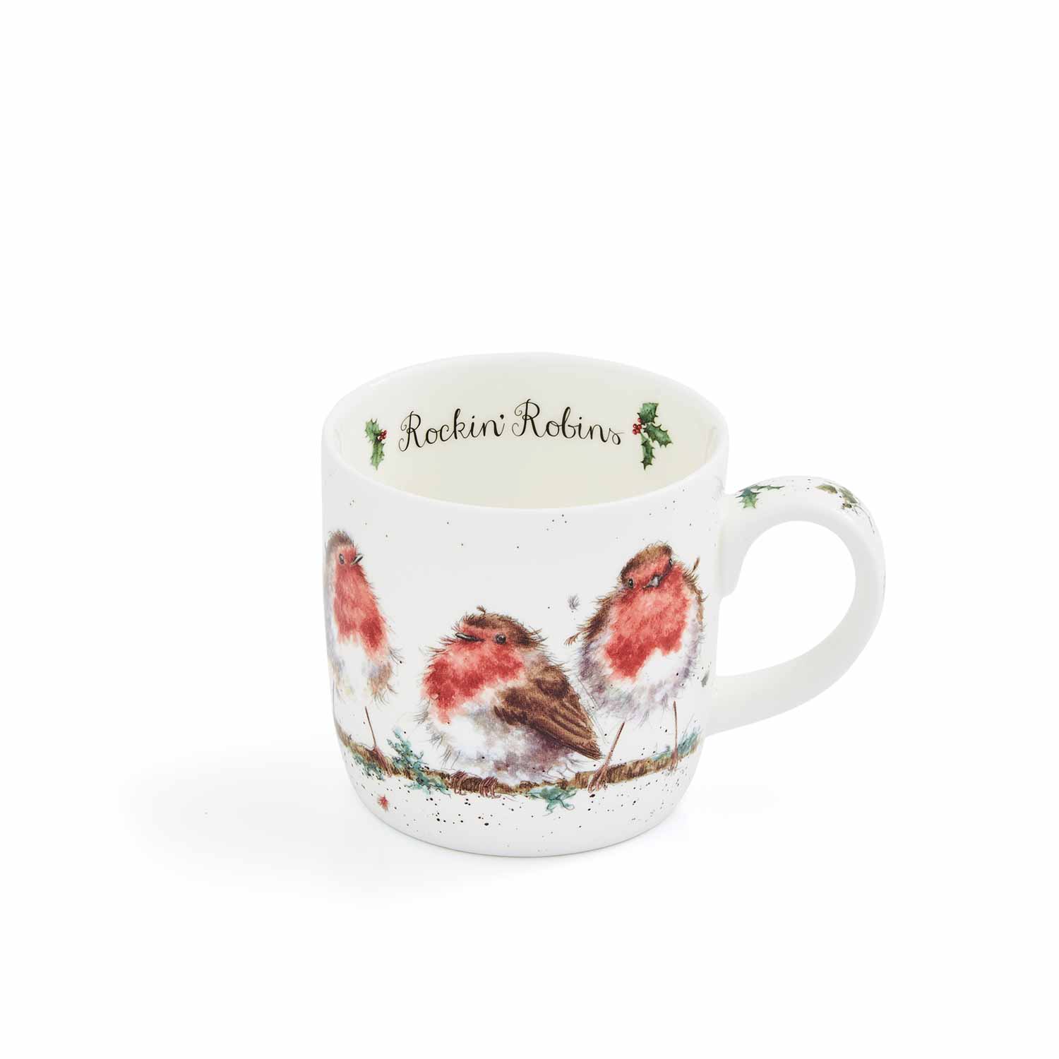 WreWrendale Designs - Christmas Collectionsndale Designs Coloured Collection Rockin Robins (Robin) 0.31L Set of 6