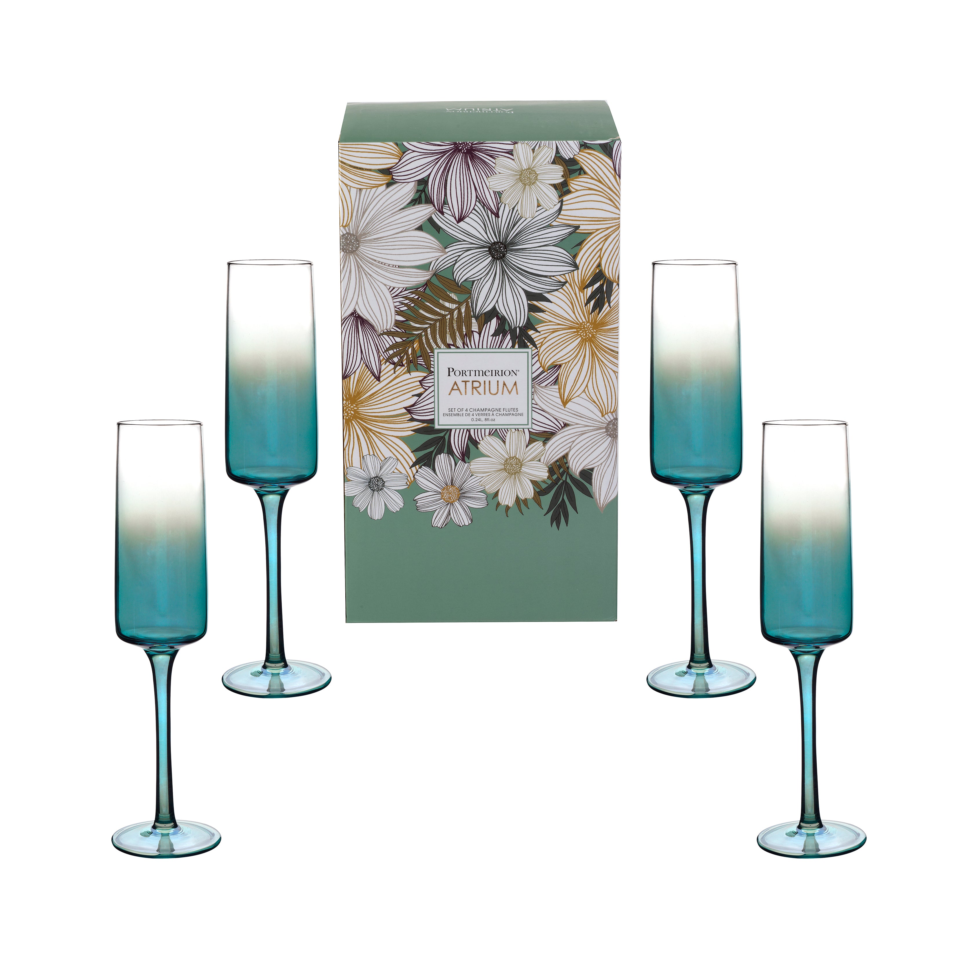 Champagne Flute S/4 0.24L Boxed Set