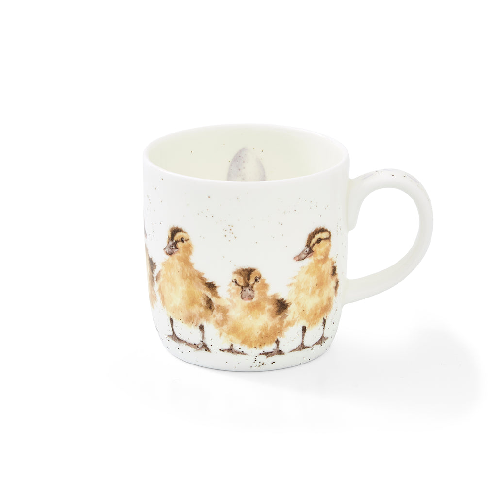 Royal Worcester Wrendale Designs Just Hatched (Ducklings) 0.31L Set of 6