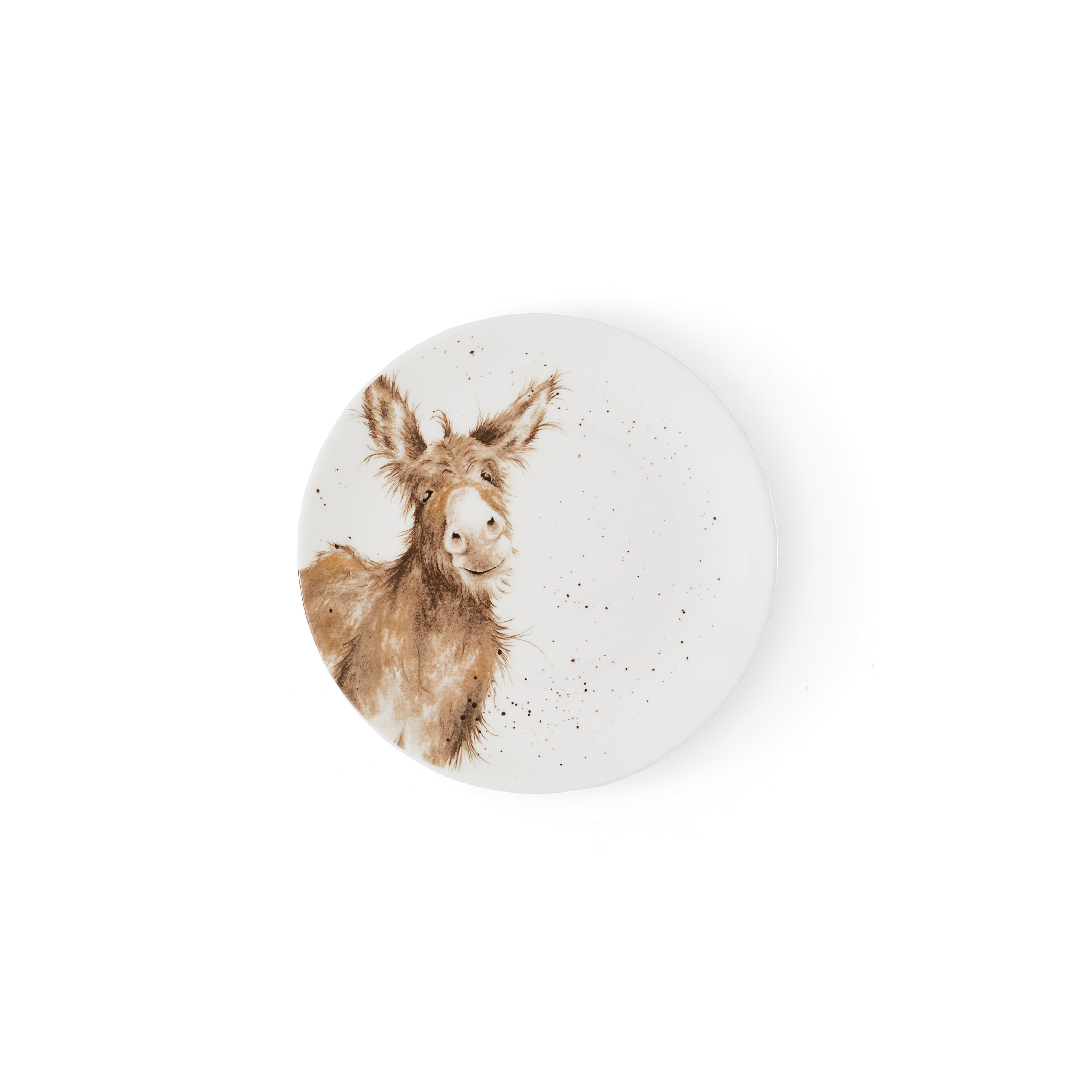 Wrendale Designs Coupe Plates - Set of 4 (Sheep, Duckling, Donkey, Cow) 16.5cm Boxed Set