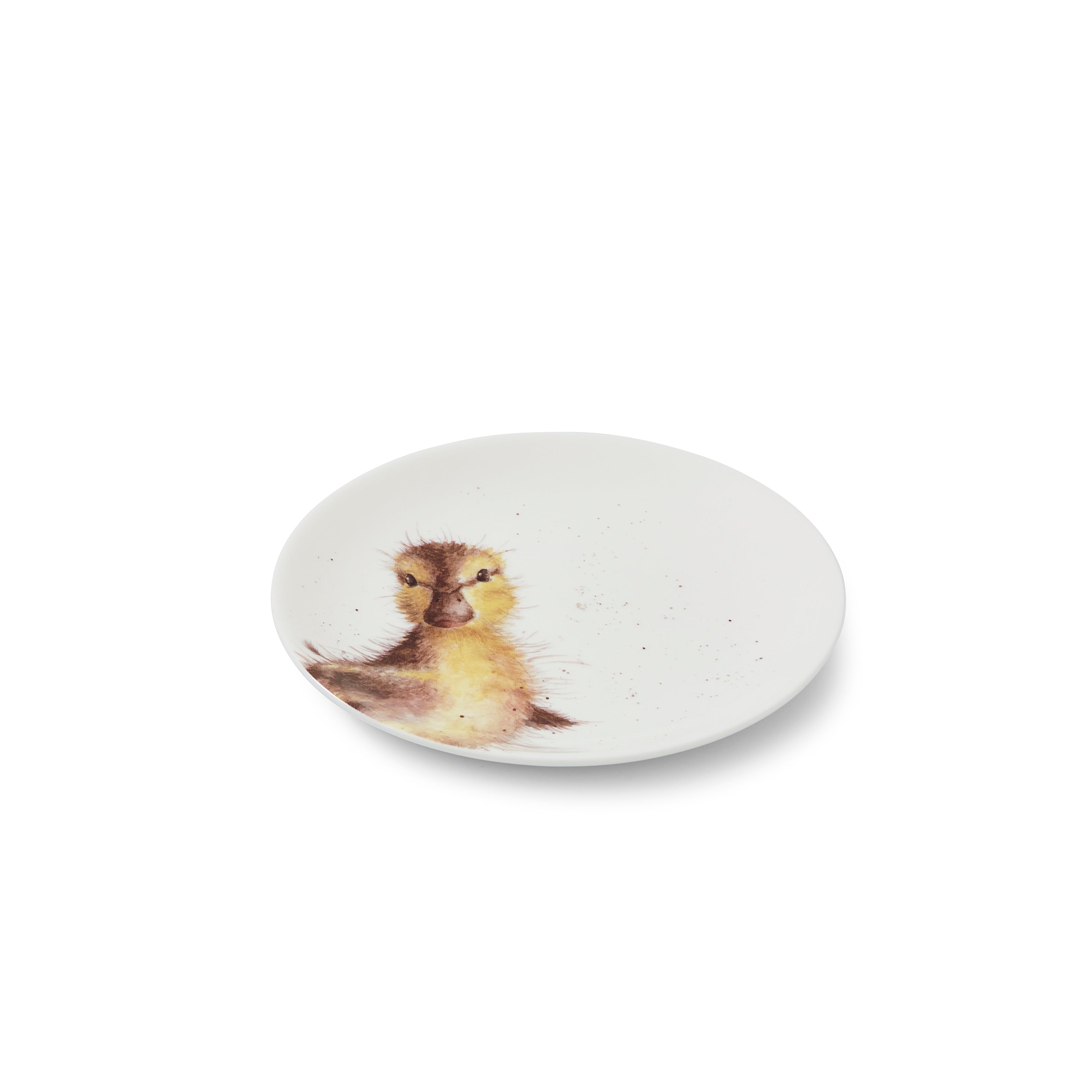 Wrendale Designs Coupe Plates - Set of 4 (Sheep, Duckling, Donkey, Cow) 16.5cm Boxed Set