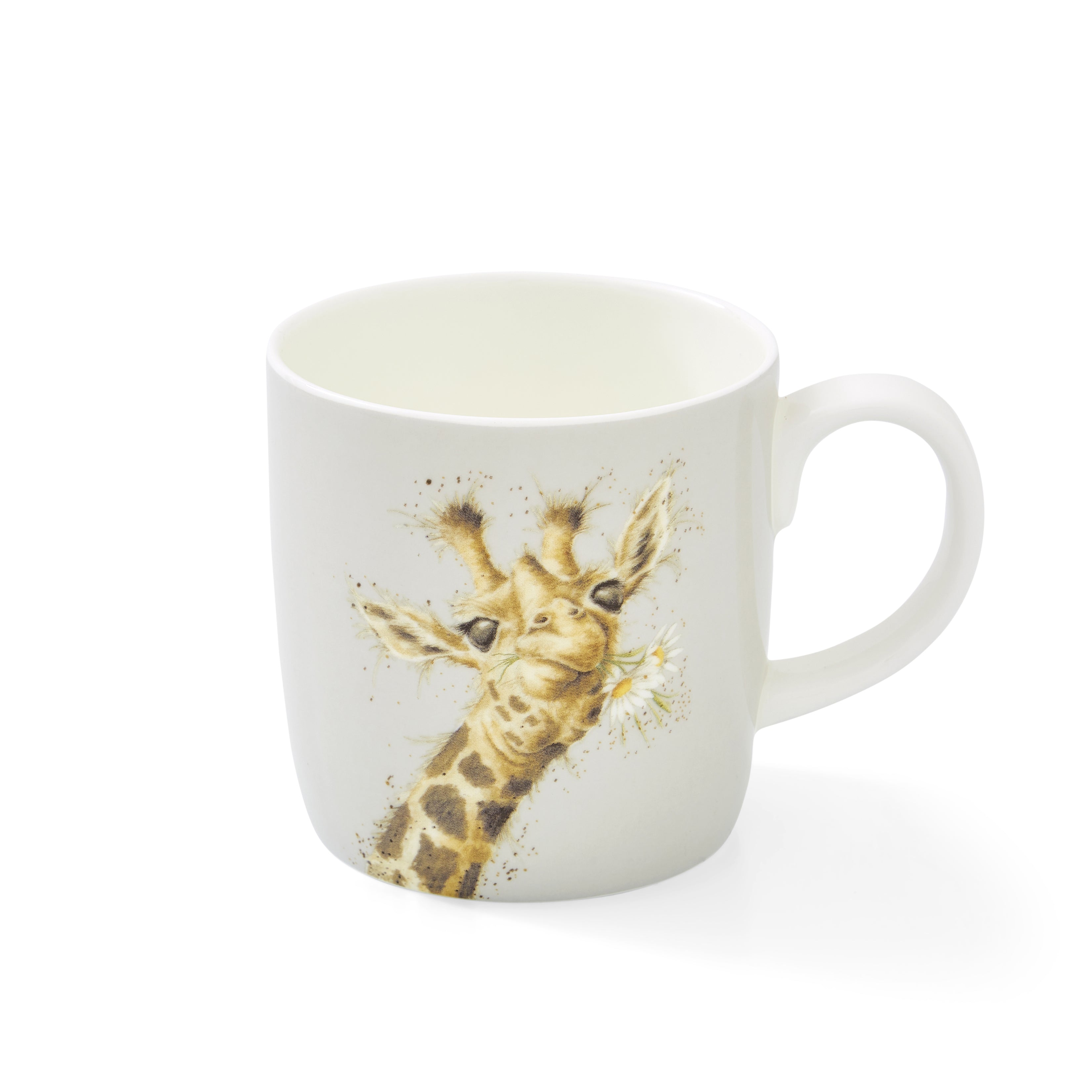 Wrendale Designs Coloured Collection Flowers (Giraffe) 0.40L Single