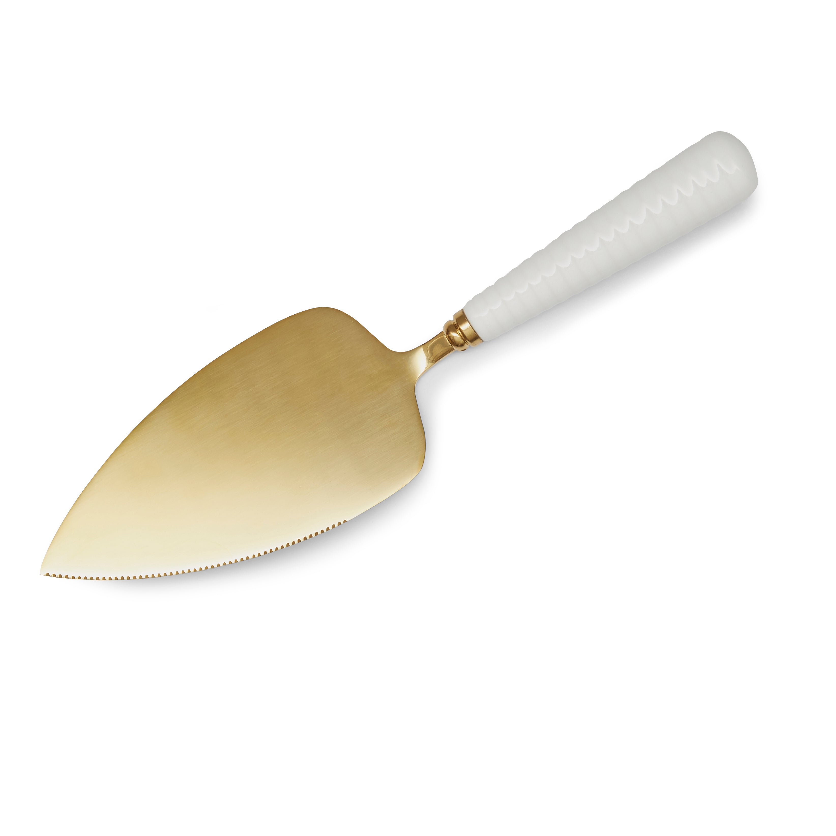 Sophie Conran for Portmeirion Cake Server w Gold Metal 25cm Single