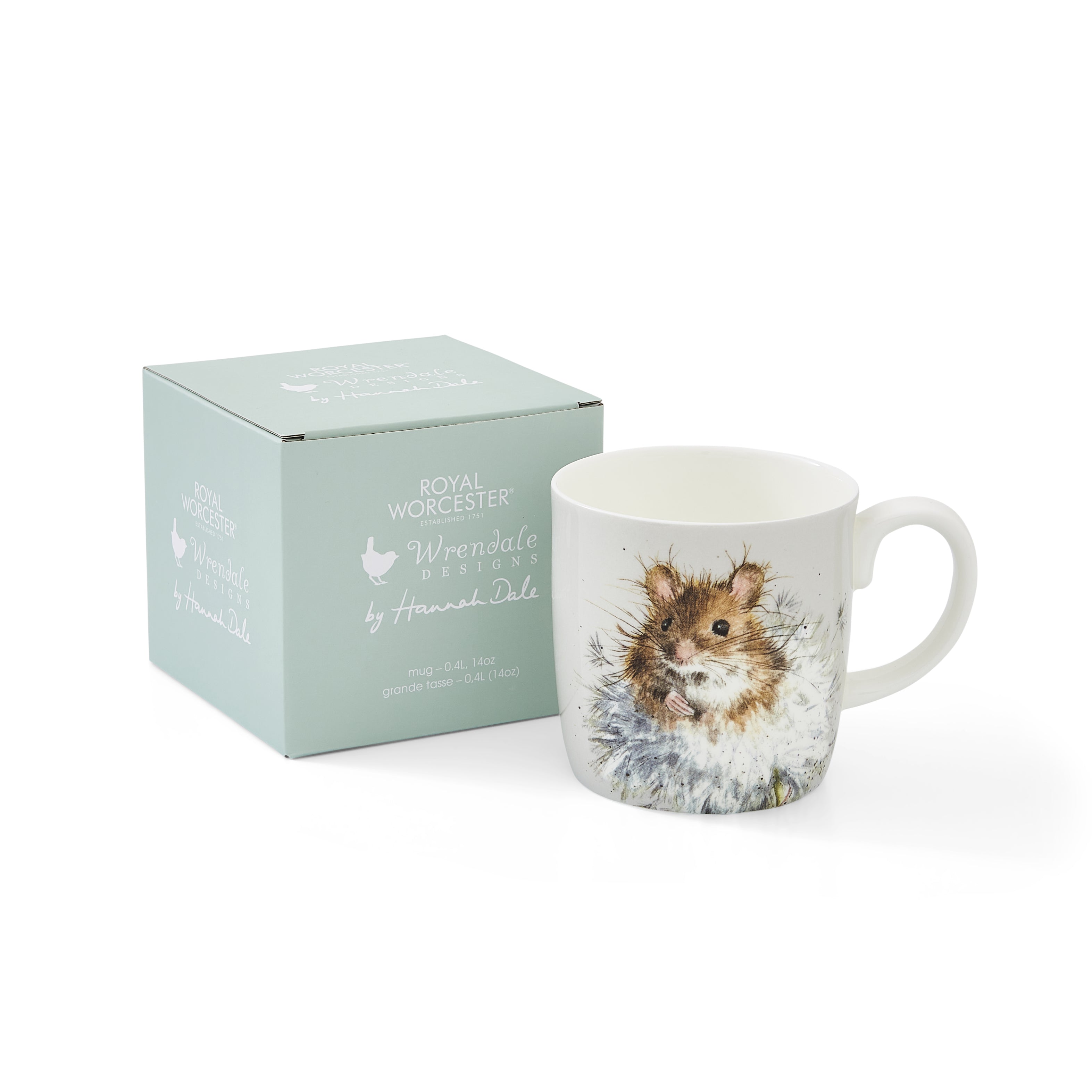 Wrendale Designs Coloured Collection Dandelion (Mouse) 0.40L Single