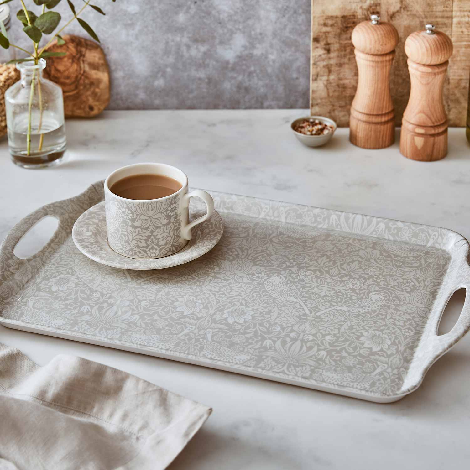 Large Handled Tray - Pure S.Thief 48 x 29.5cm Single