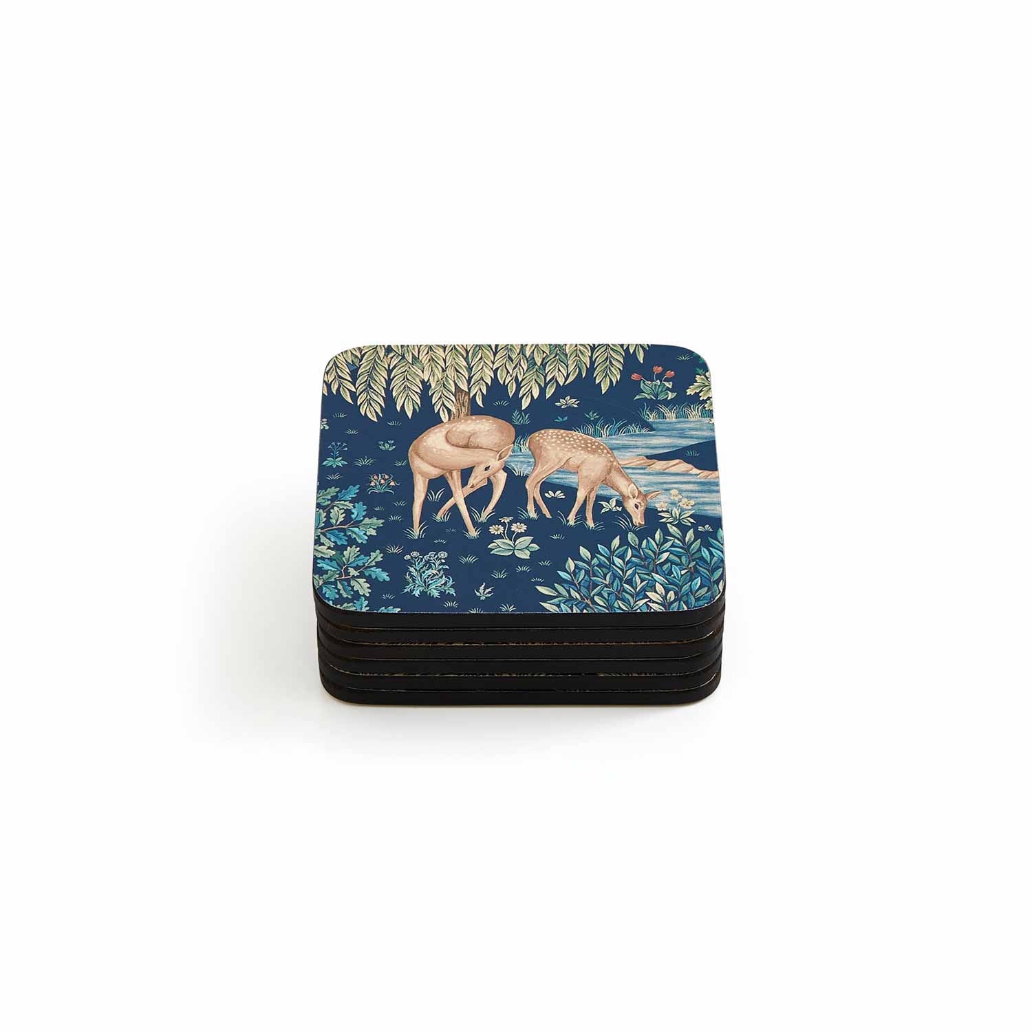 Wightwick Coasters S/6 (m) 10.5 x 10.5cm Boxed Set