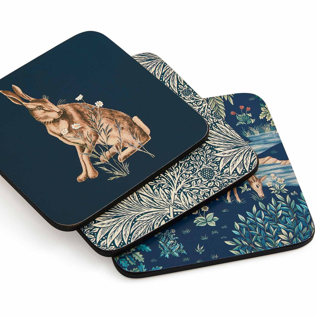 Wightwick Coasters S/6 (m) 10.5 x 10.5cm Boxed Set