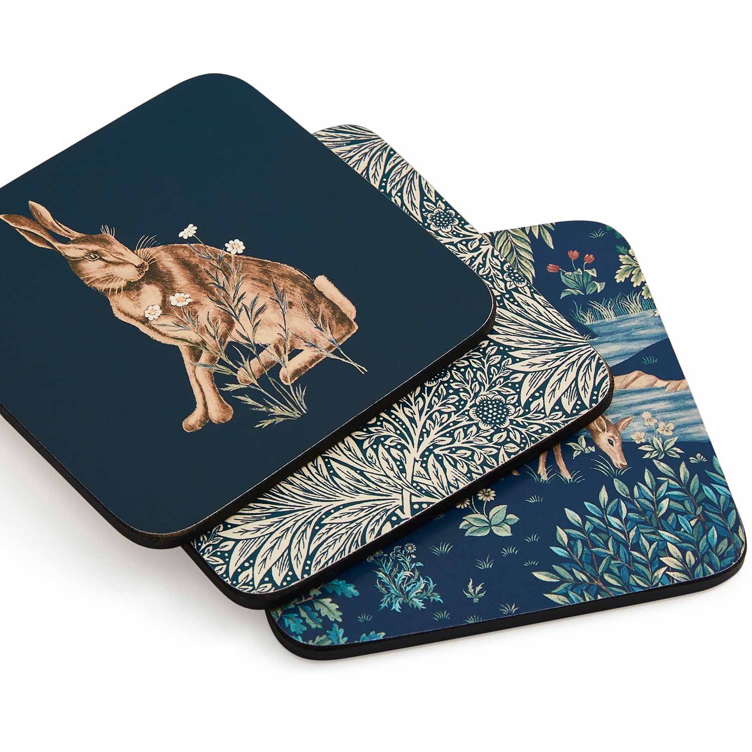Wightwick Coasters S/6 (m) 10.5 x 10.5cm Boxed Set