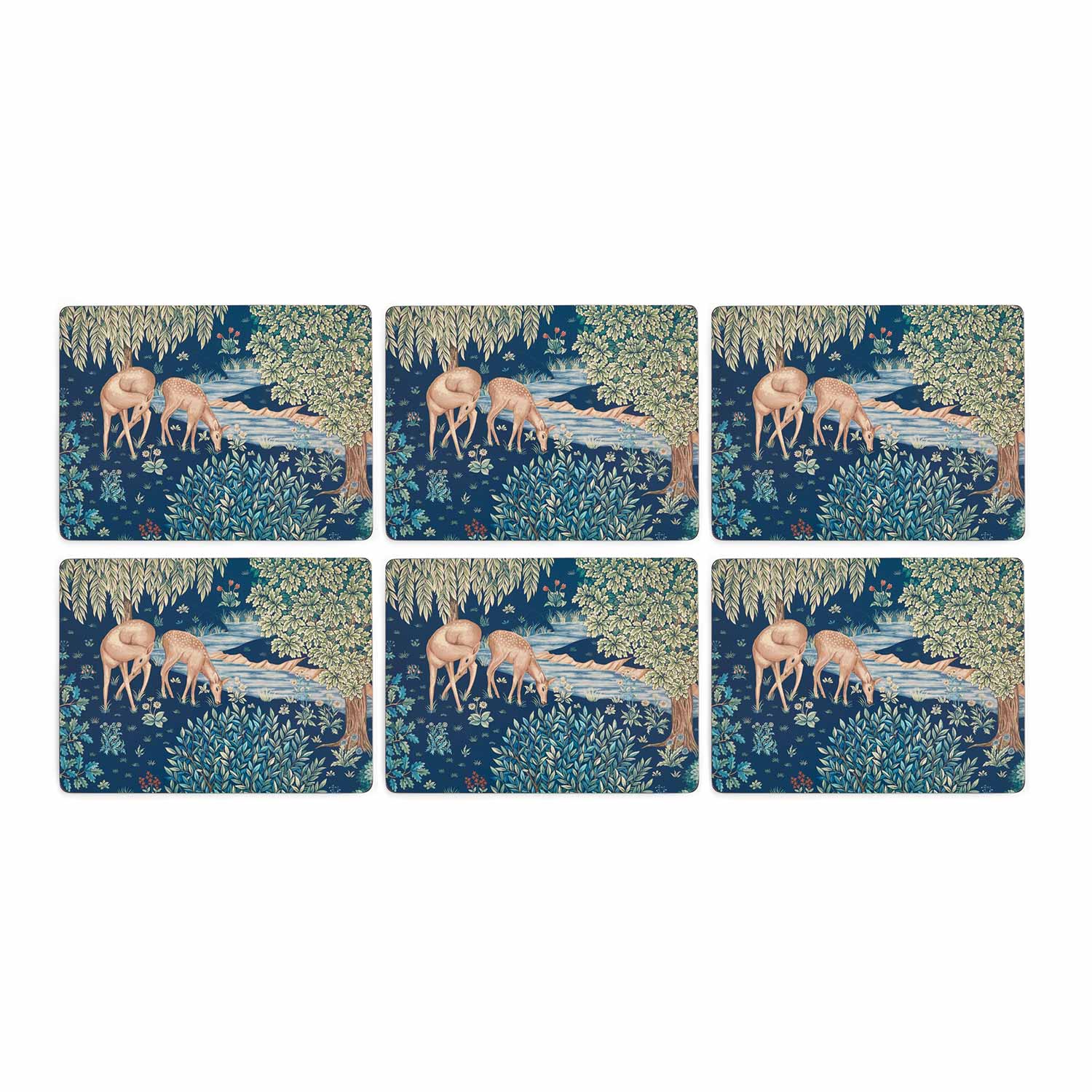 Wightwick Placemats S/6 (s) 30.5 x 23cm Boxed Set