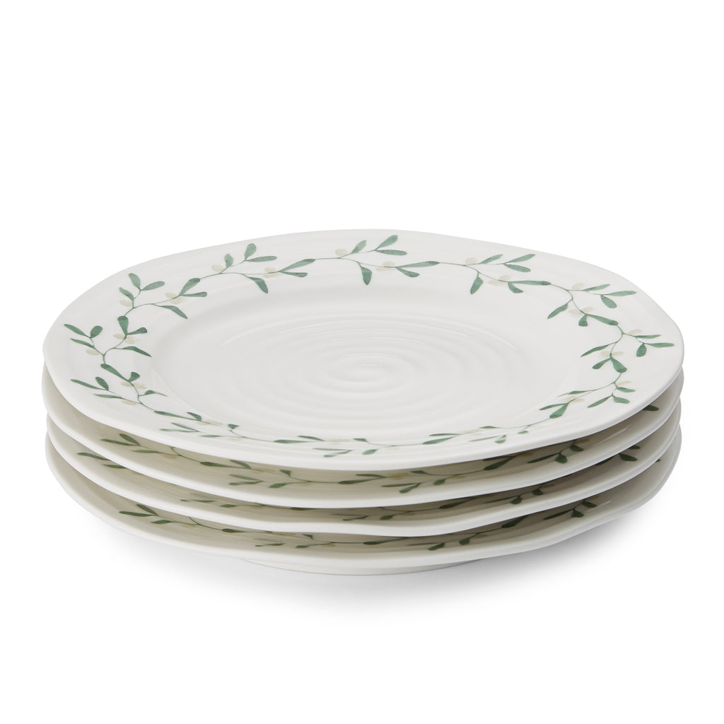 Sophie Conran for Portmeirion Mistletoe Side Plate 20cm Set of  4