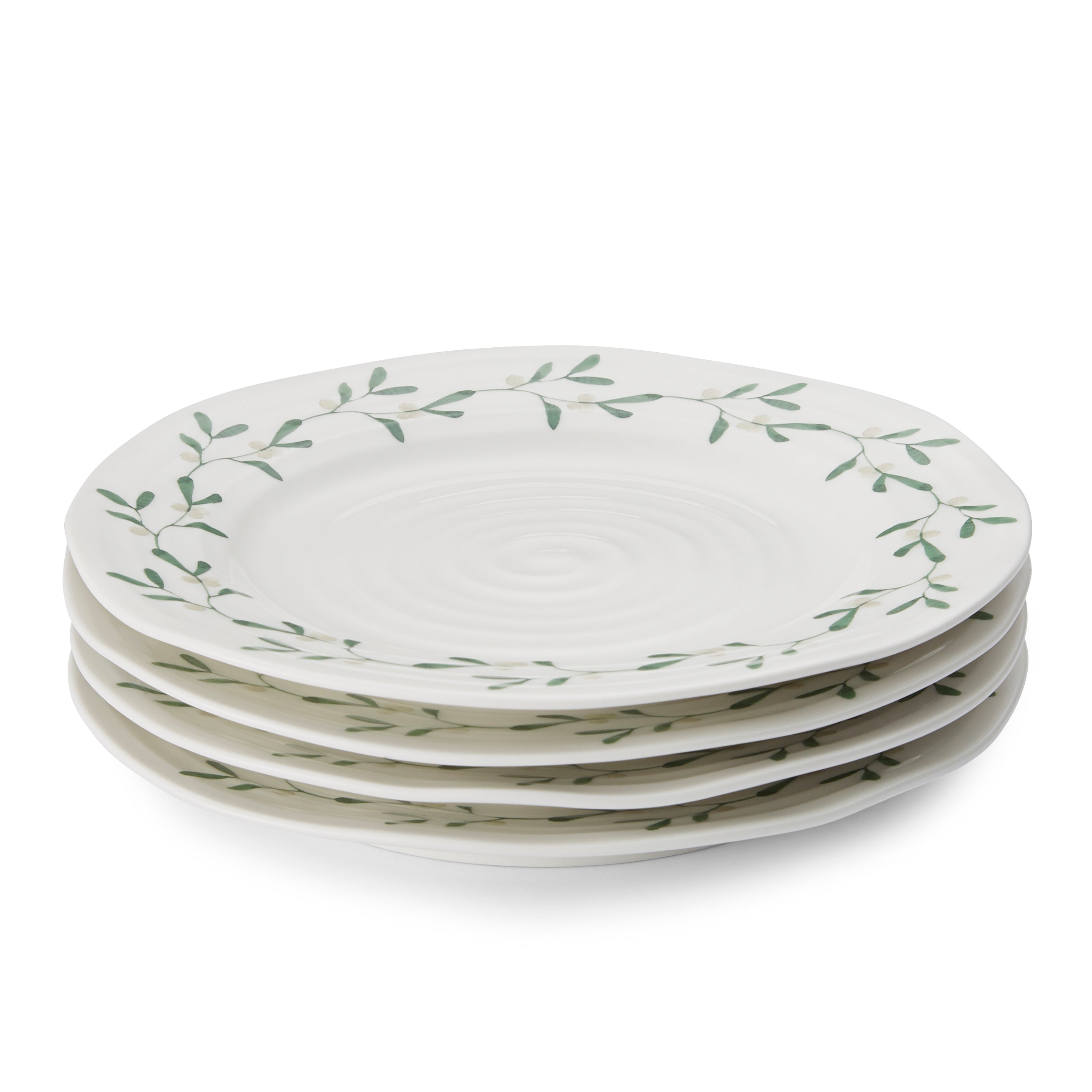 Sophie Conran for Portmeirion Mistletoe Side Plate 20cm Set of  4