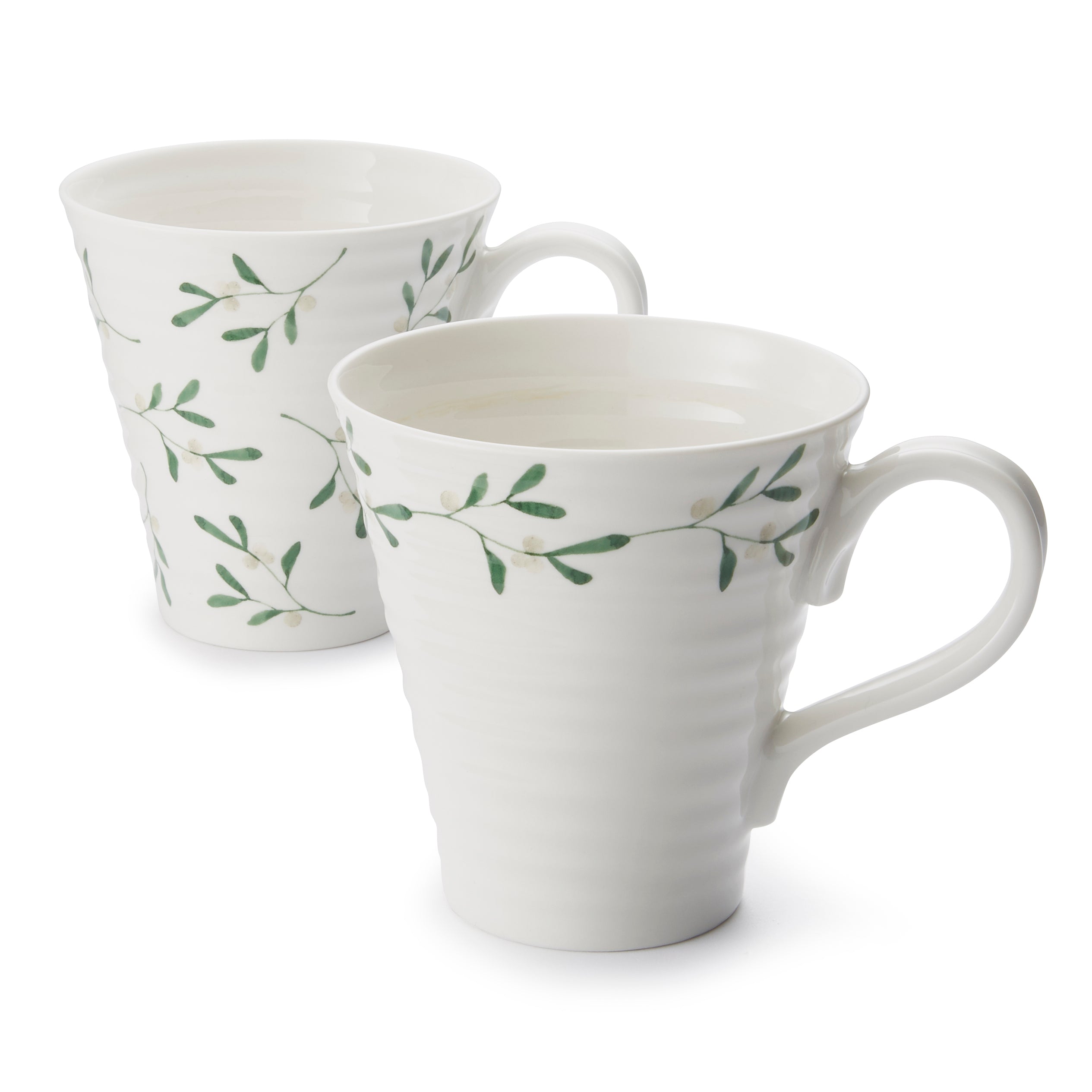 Sophie Conran for Portmeirion Mistletoe Mug - Set of 2 0.35L Boxed Set
