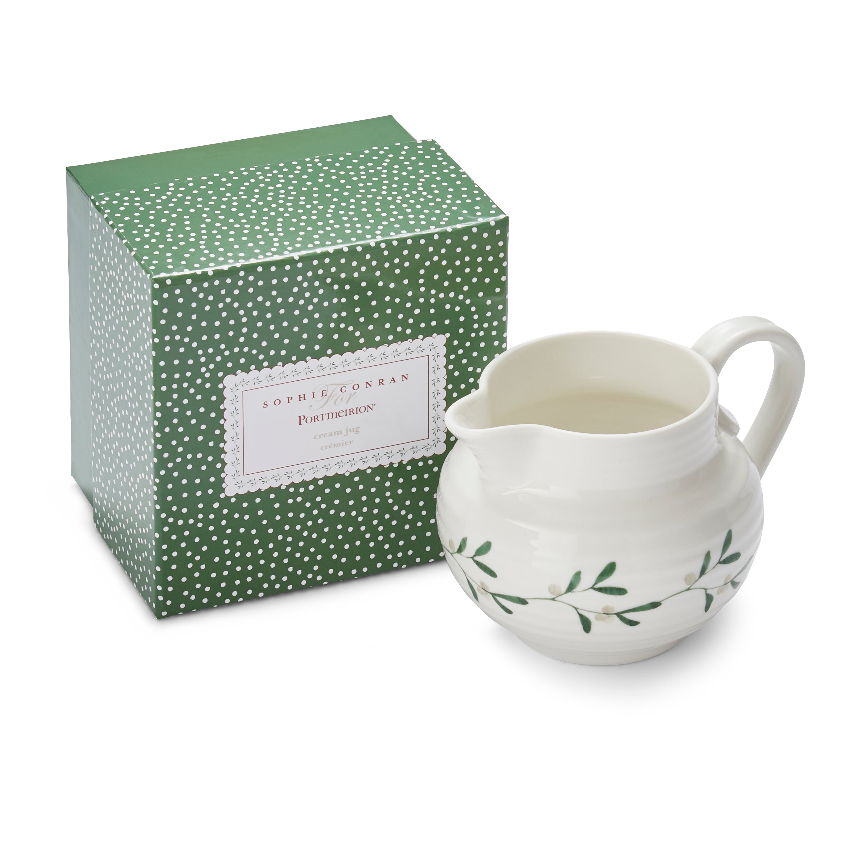 Sophie Conran for Portmeirion Mistletoe Cream Jug 0.28L Single