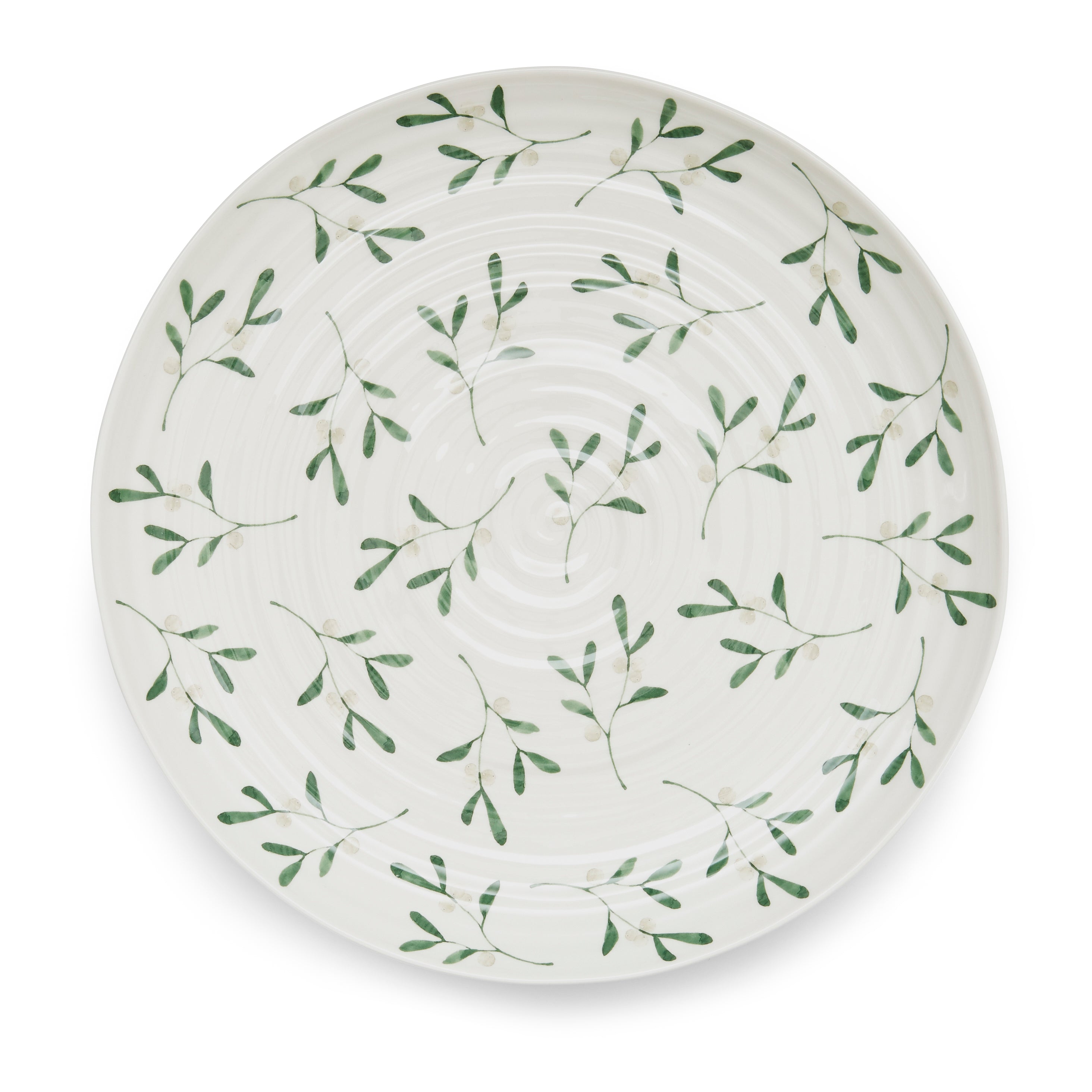 Sophie Conran for Portmeirion Mistletoe Footed Cake Stand 32 x 6cm Single