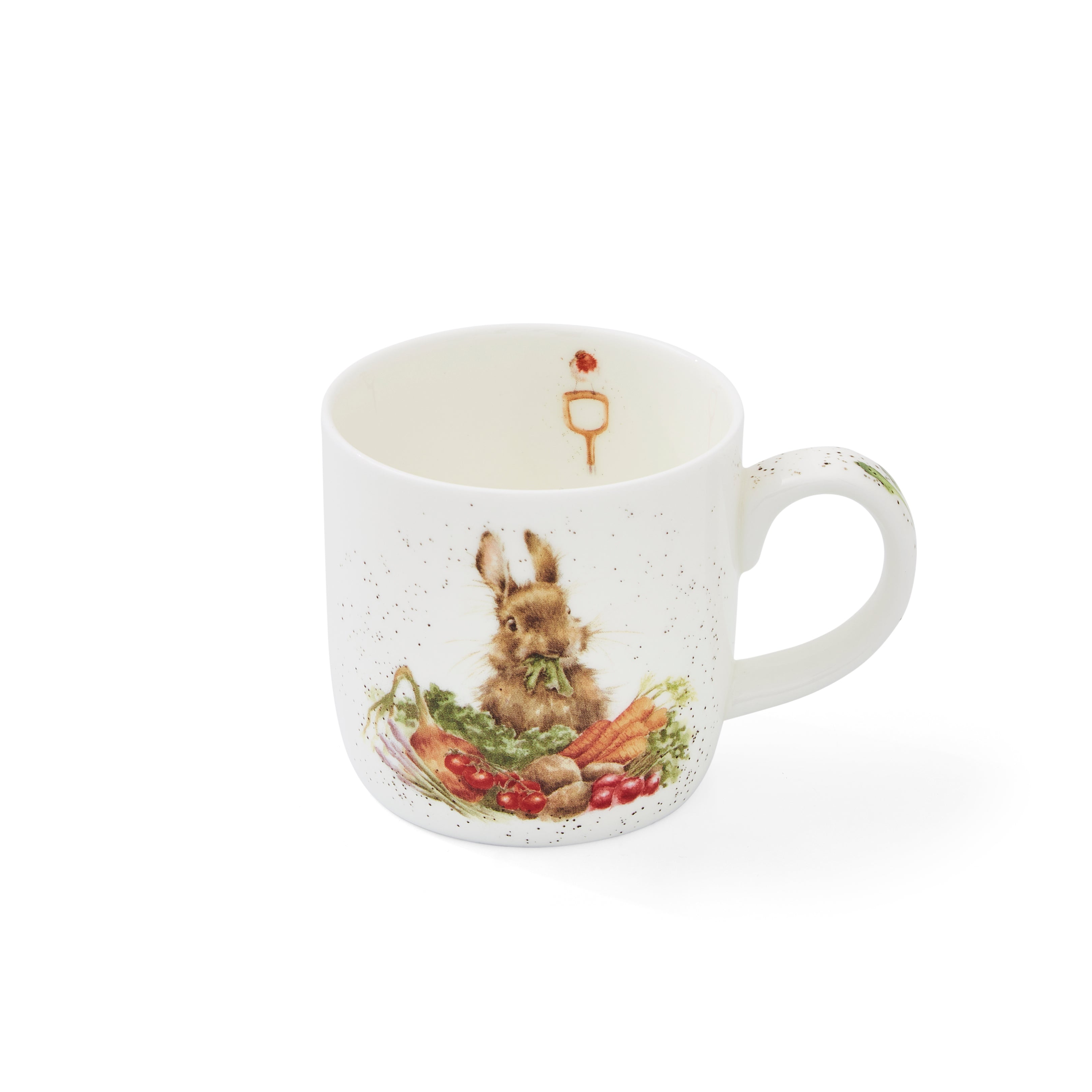 Royal Worcester Wrendale Designs Grow your Own (Rabbit) 0.31L Set of 6