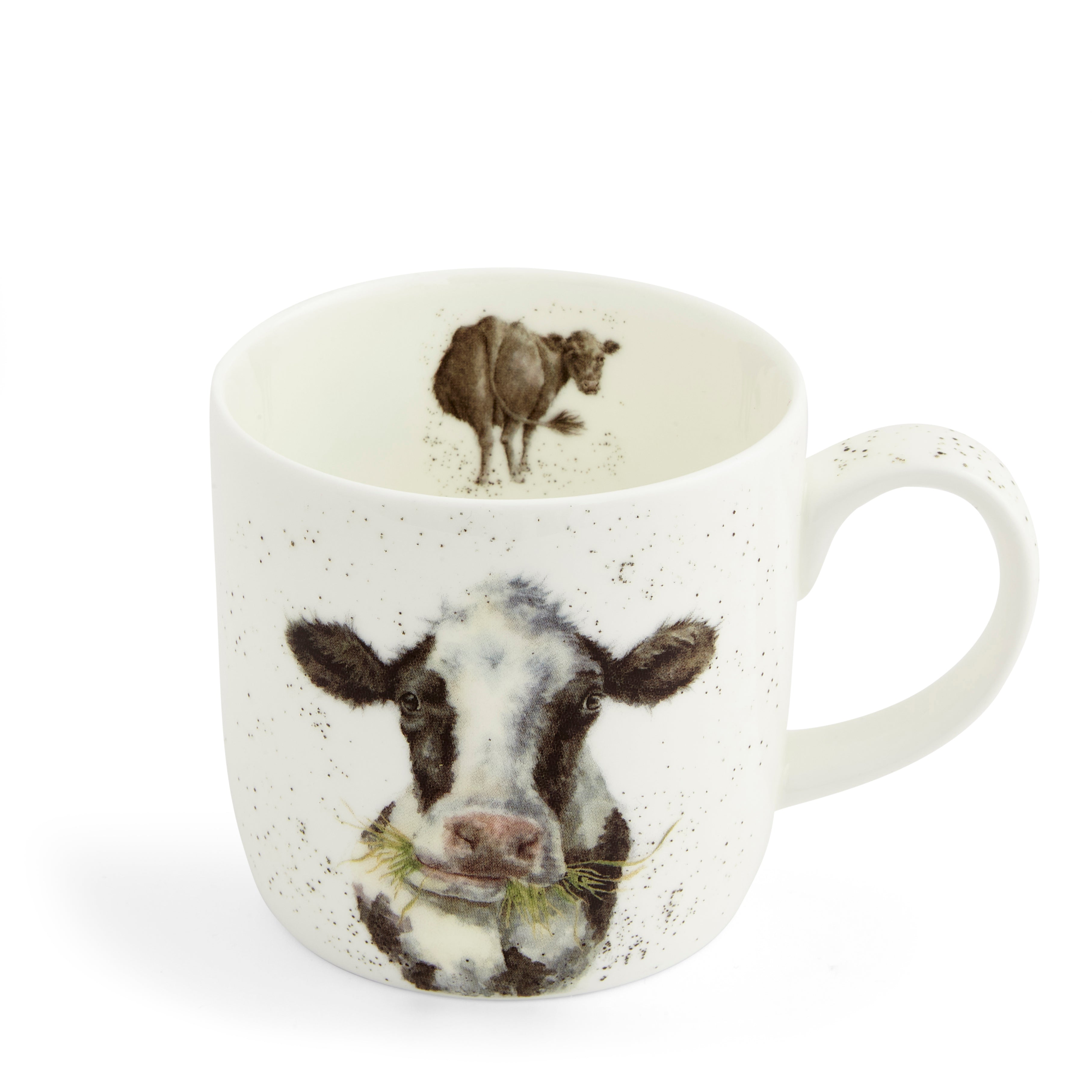 Royal Worcester Wrendale Designs Mooo (Cow) 0.31L Set of 6