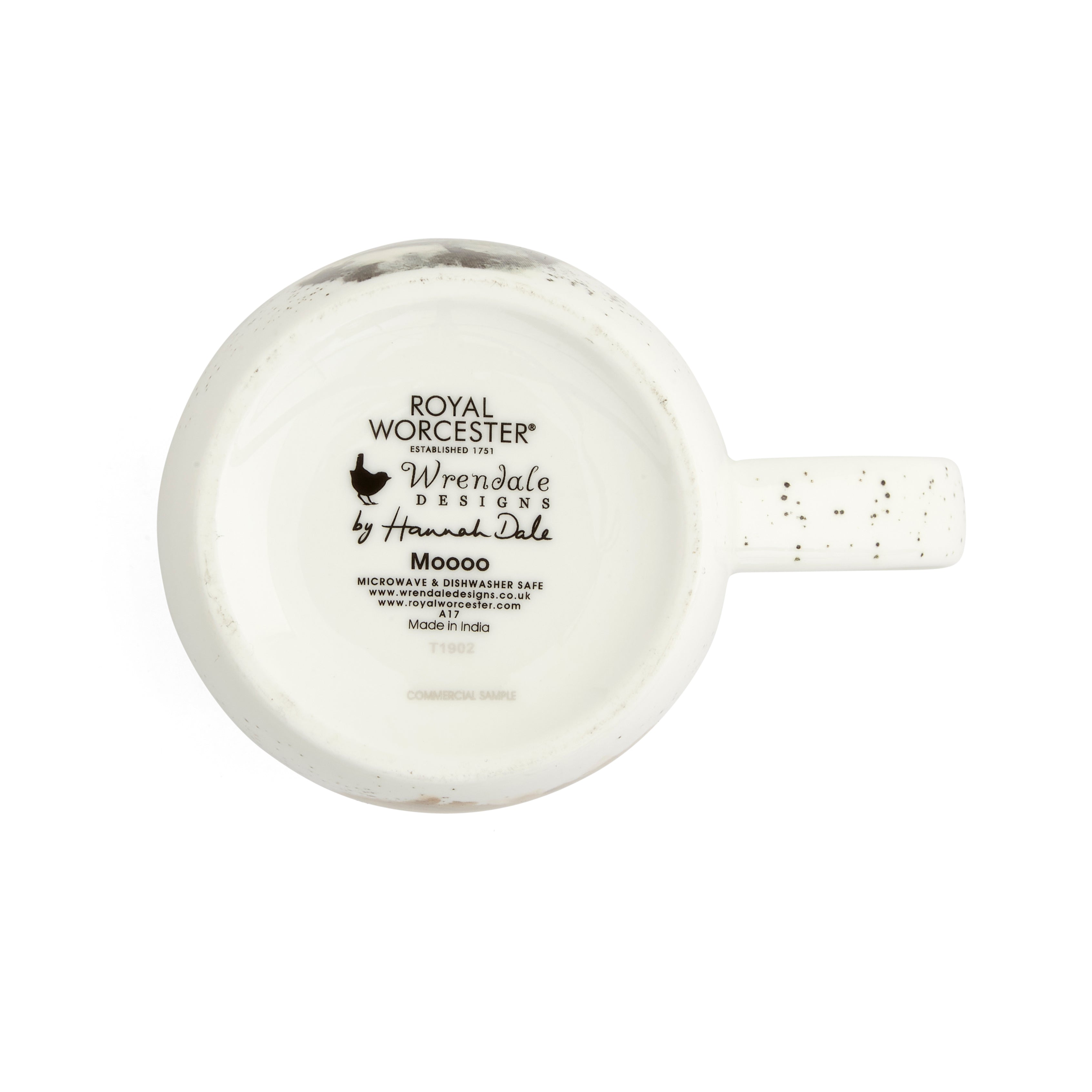 Royal Worcester Wrendale Designs Mooo (Cow) 0.31L Set of 6