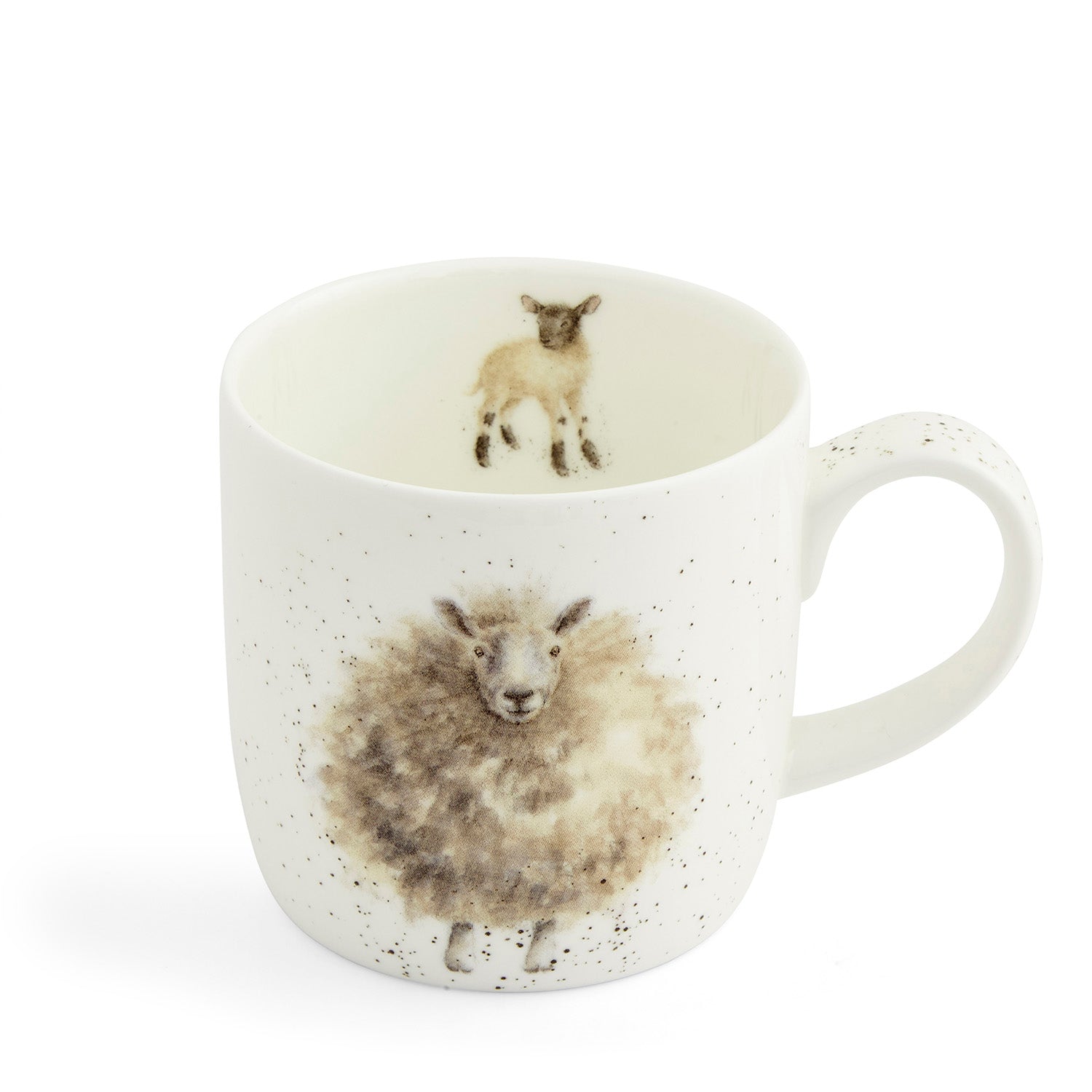 Royal Worcester Wrendale Designs The Woolly Jumper (Sheep) 0.31L Set of 6