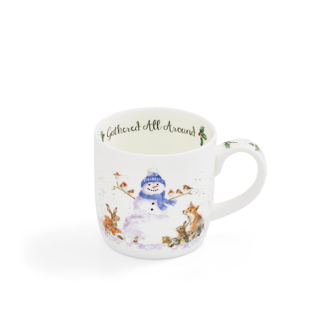 WreWrendale Designs - Christmas Collectionsndale Designs Coloured Collection Gathered All Around (Snowman) 0.31L Set of 6