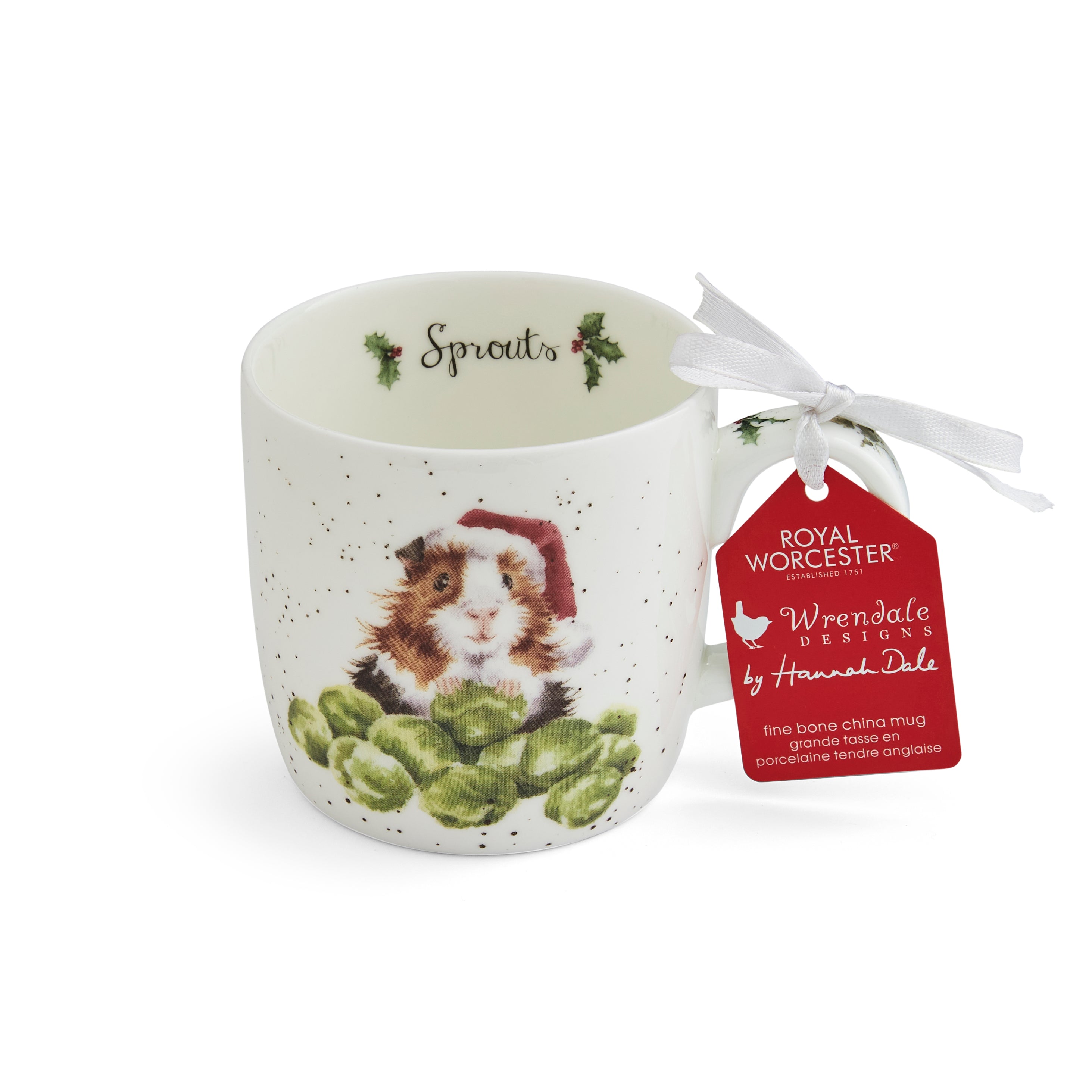 WreWrendale Designs - Christmas Collectionsndale Designs Coloured Collection Sprouts (Guinea Pig) 0.31L Set of 6