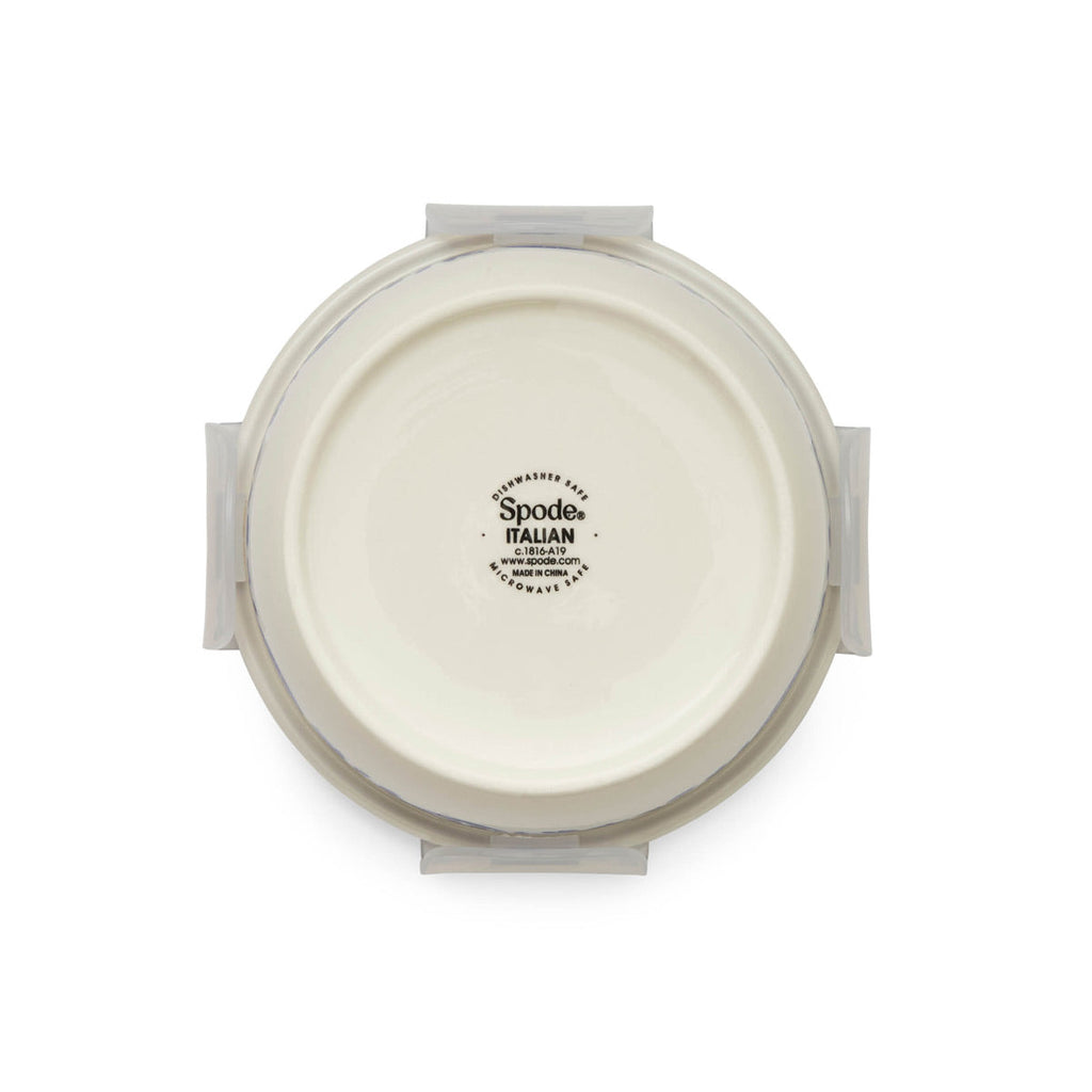 Spode Blue Italian Round Large Storage Container