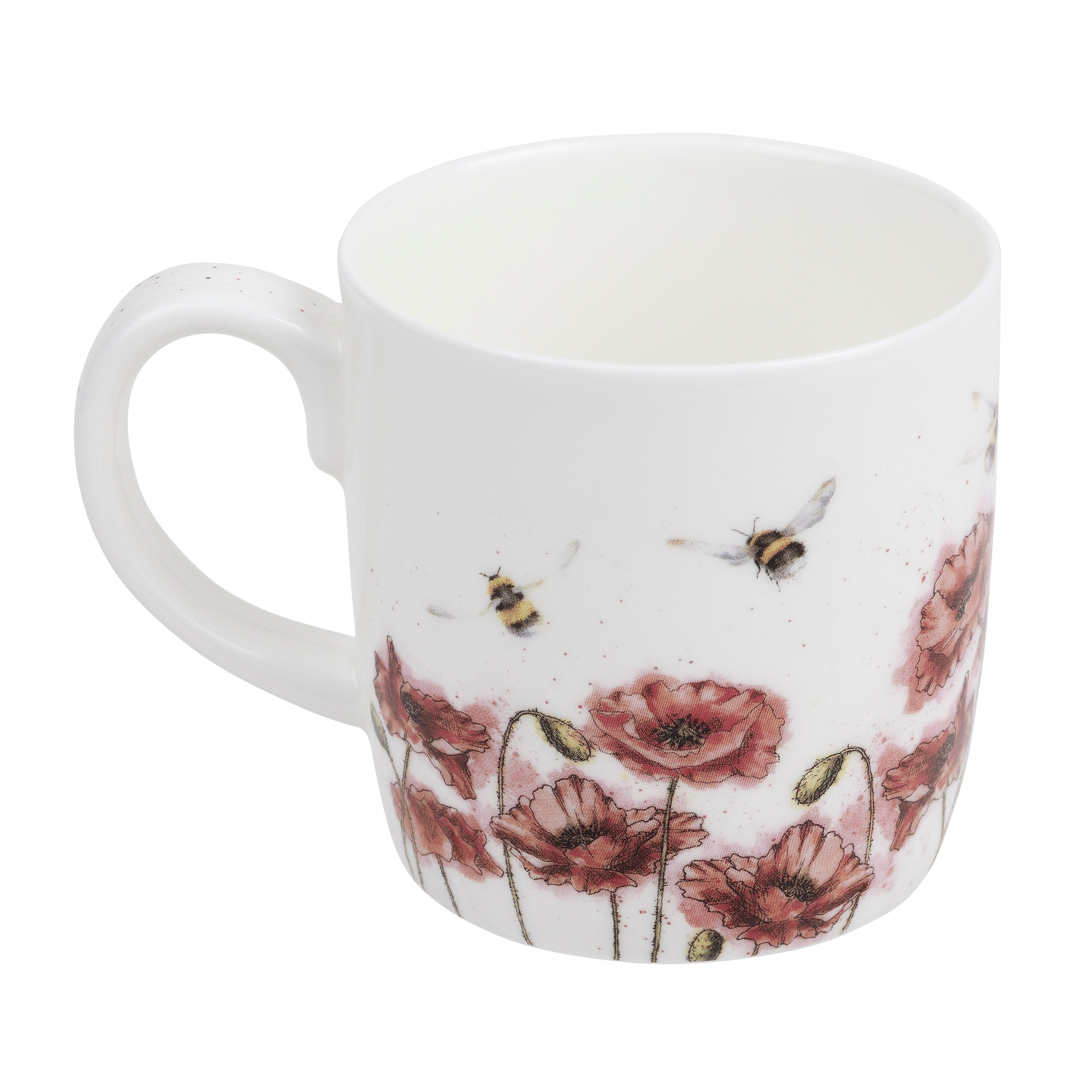 Royal Worcester Wrendale Designs Let it Bee (Bee) 0.31L Set of 6