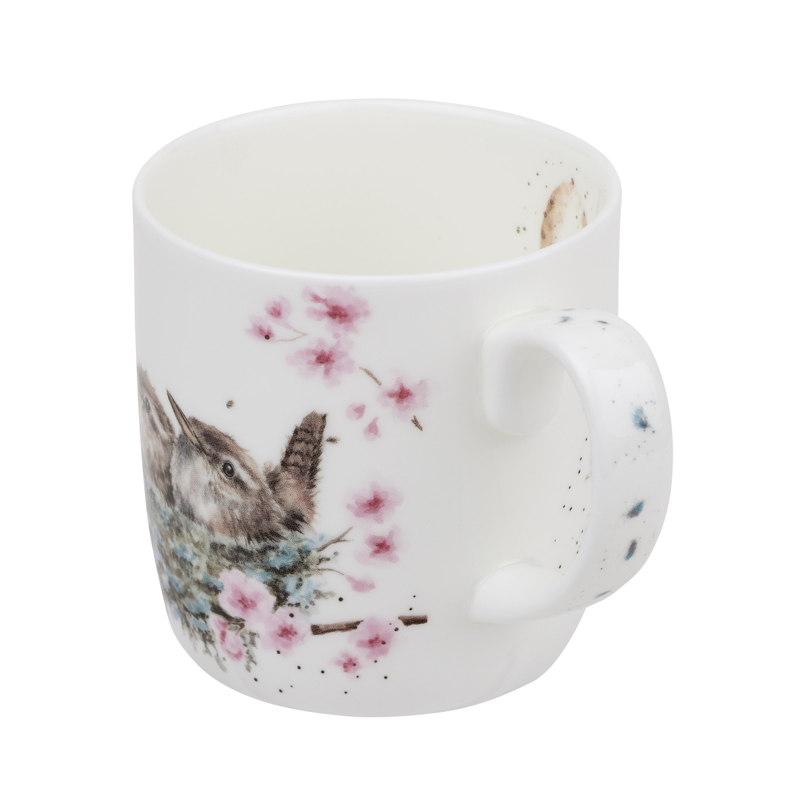 Royal Worcester Wrendale Designs Feather Your Nest (Wren) 0.31L Set of 6