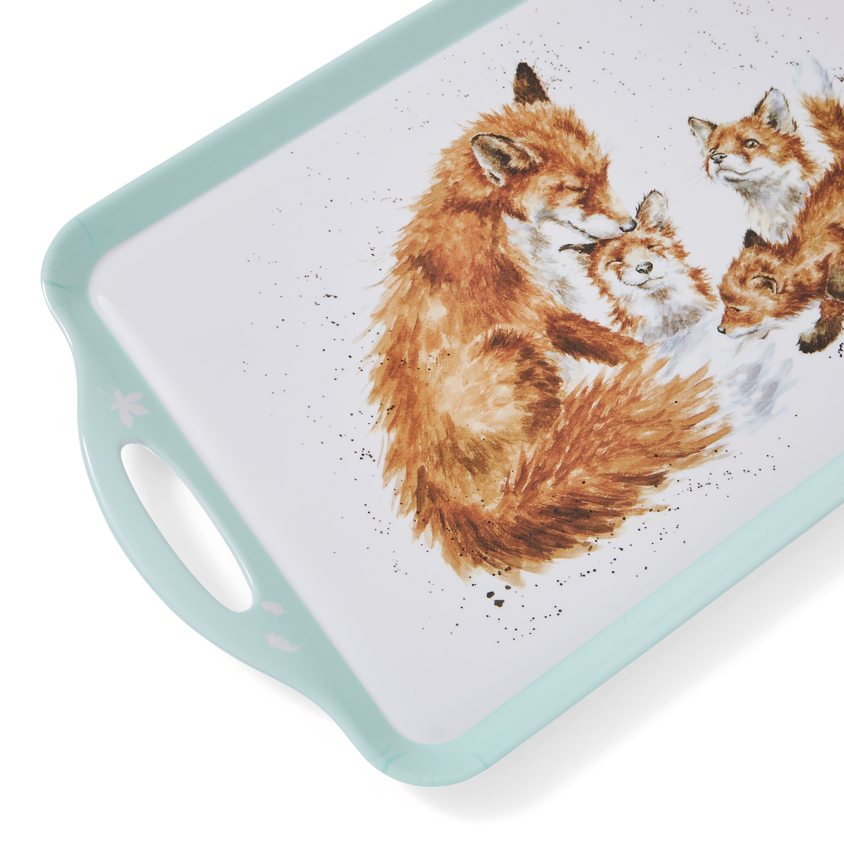 Wrendale Designs Large Handled Tray (Fox) 48 x 29.5cm Single