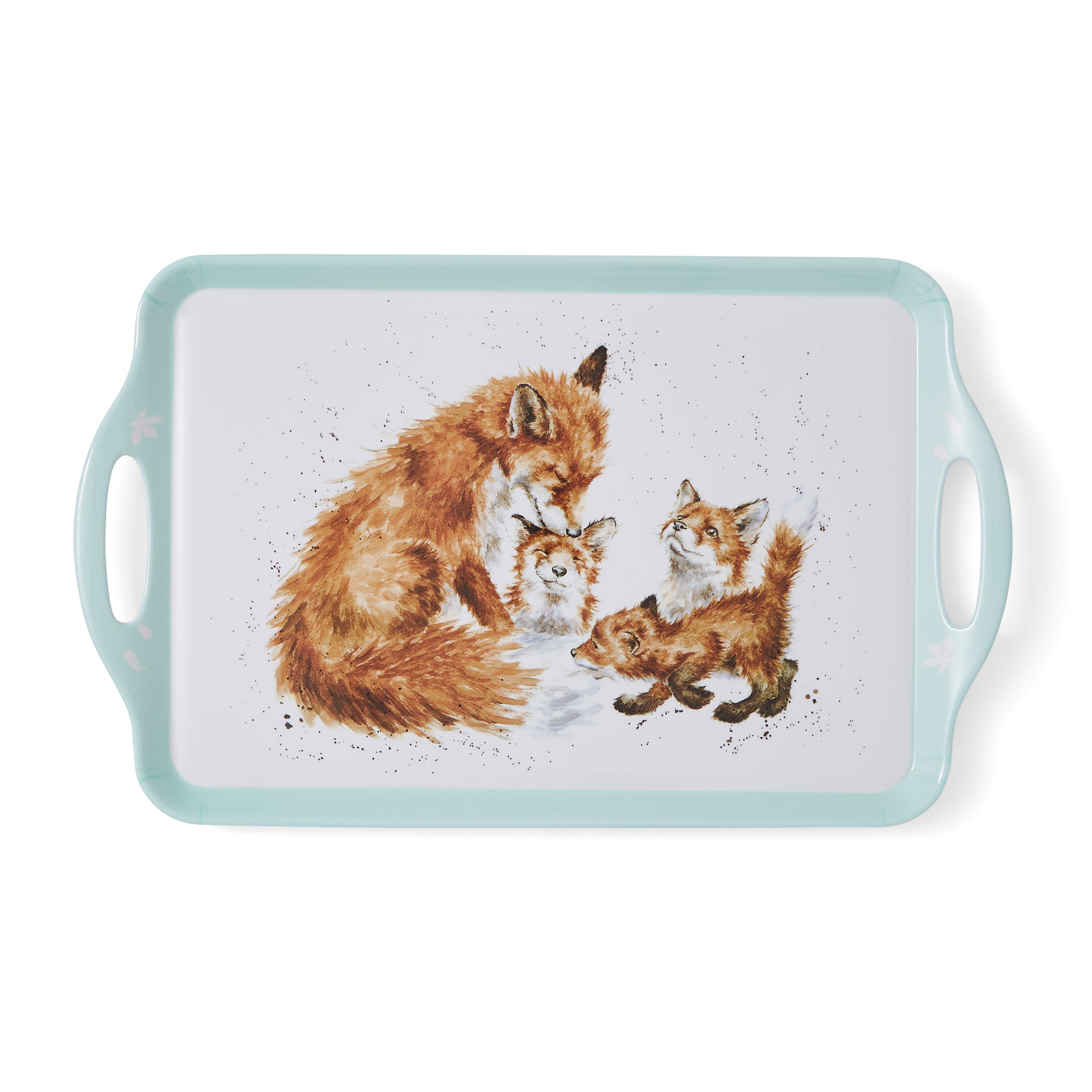Wrendale Designs Large Handled Tray (Fox) 48 x 29.5cm Single