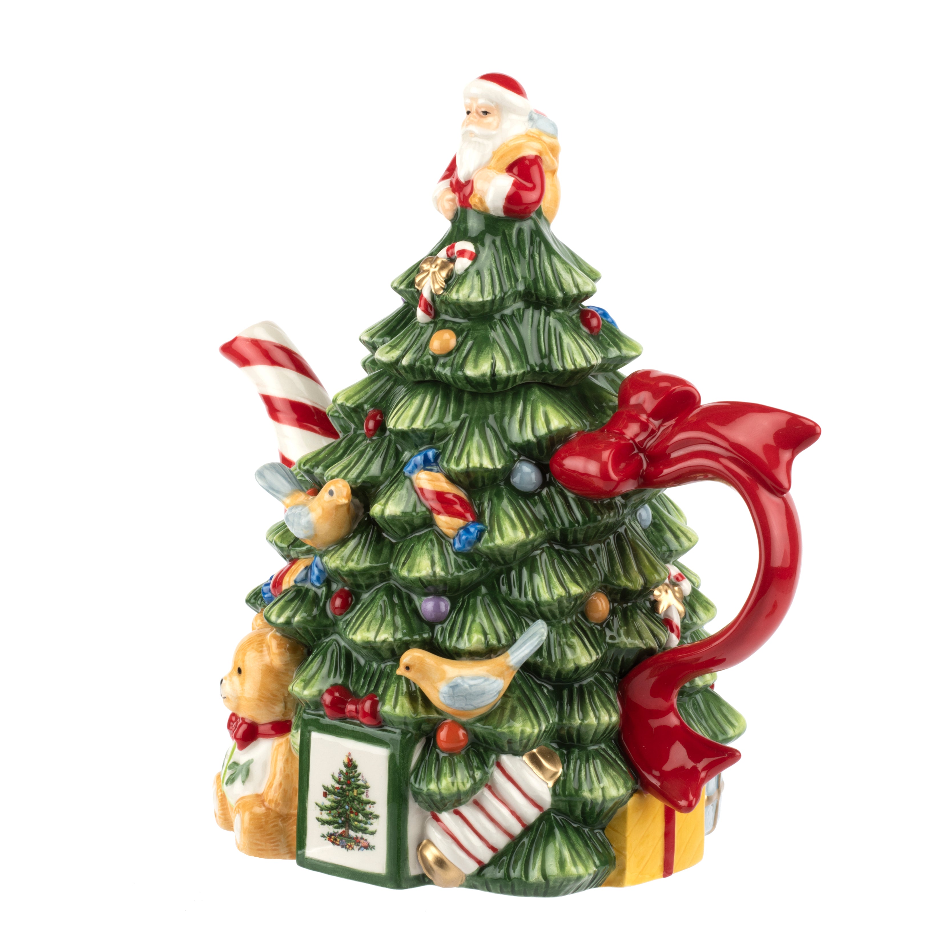 Christmas Tree Novelty Tree Teapot