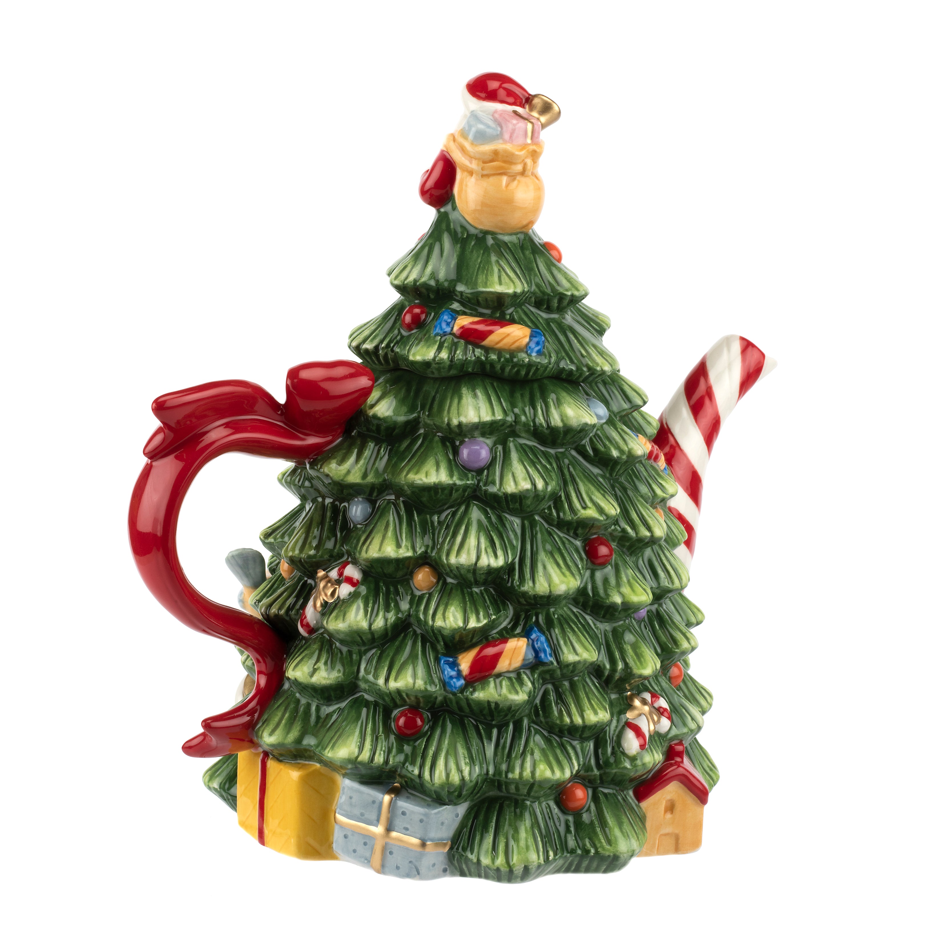 Christmas Tree Novelty Tree Teapot