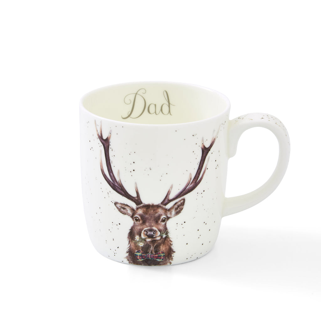 Wrendale Designs Dad (Stag) 0.40L Single