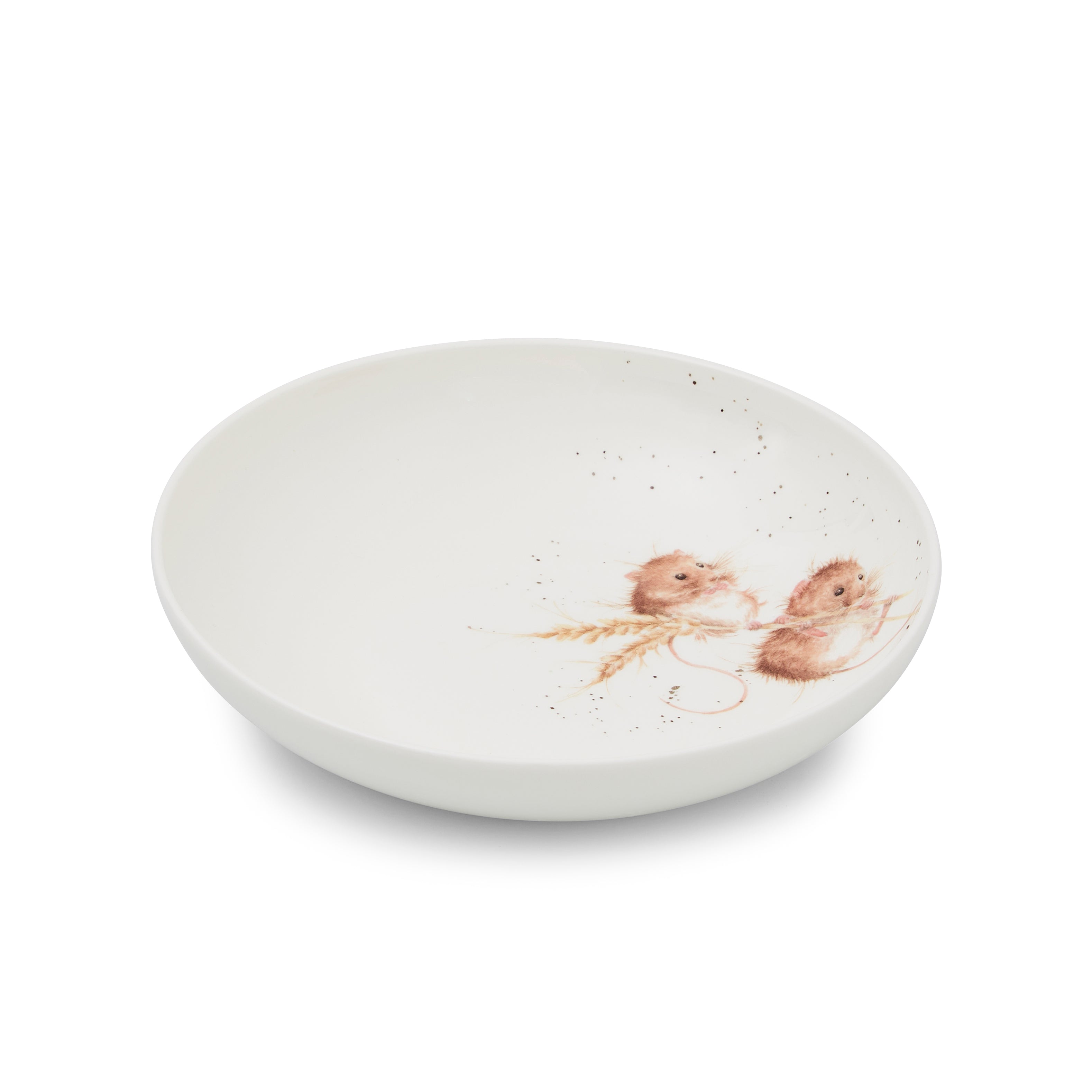 Wrendale Designs Pasta Bowls - Set of 4 (Duck, Mouse, Hare, Squirrel) 22cm Set of 4