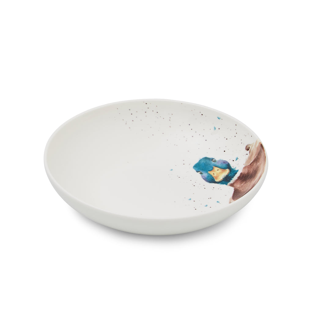 Wrendale Designs Pasta Bowls - Set of 4 (Duck, Mouse, Hare, Squirrel) 22cm Set of 4