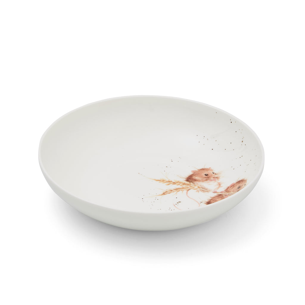 Wrendale Designs Pasta Bowls - Set of 4 (Duck, Mouse, Hare, Squirrel) 22cm Set of 4
