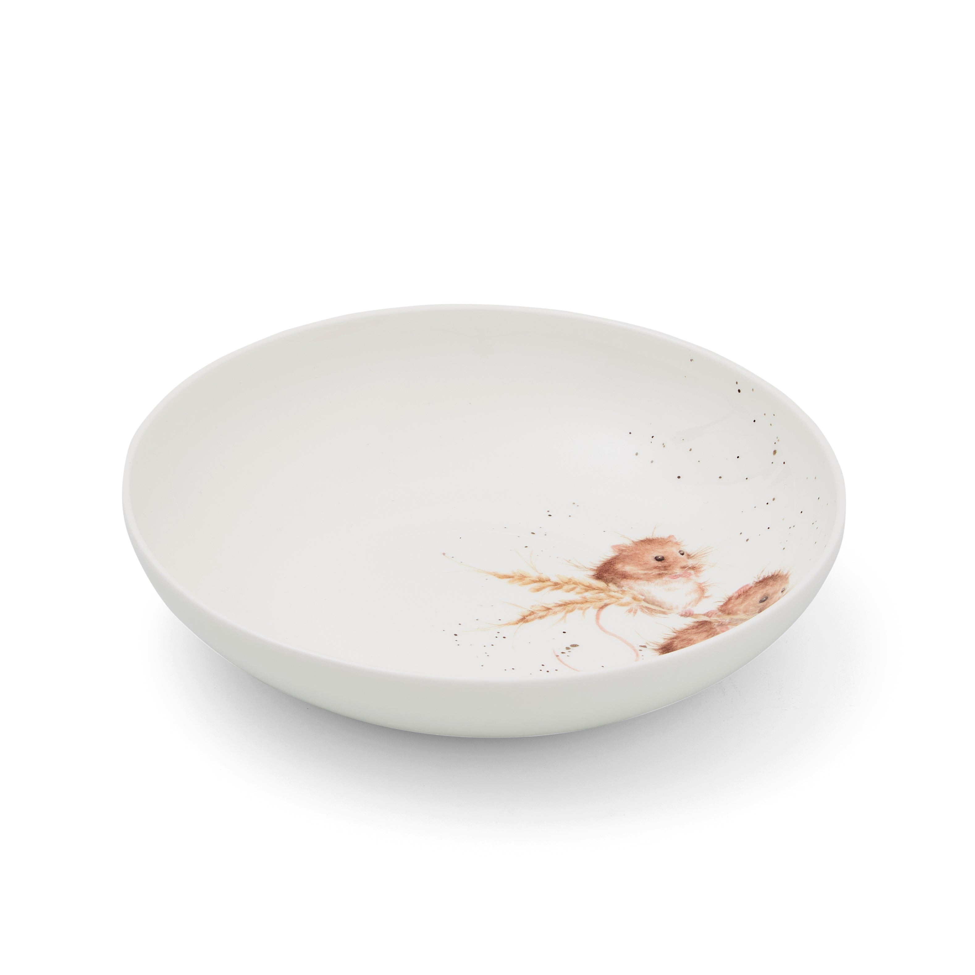 Wrendale Designs Pasta Bowls - Set of 4 (Duck, Mouse, Hare, Squirrel) 22cm Set of 4