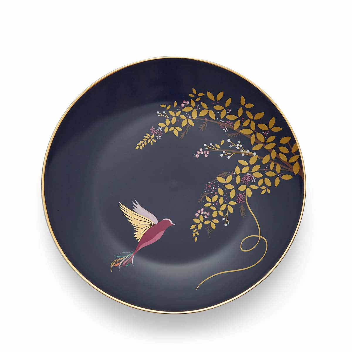 Sara Miller London Artisanne Noir Collection 12 Piece Set Plate - 28cm/11", Plate - 20cm/8"
Cereal - 15cm/6" Boxed Set