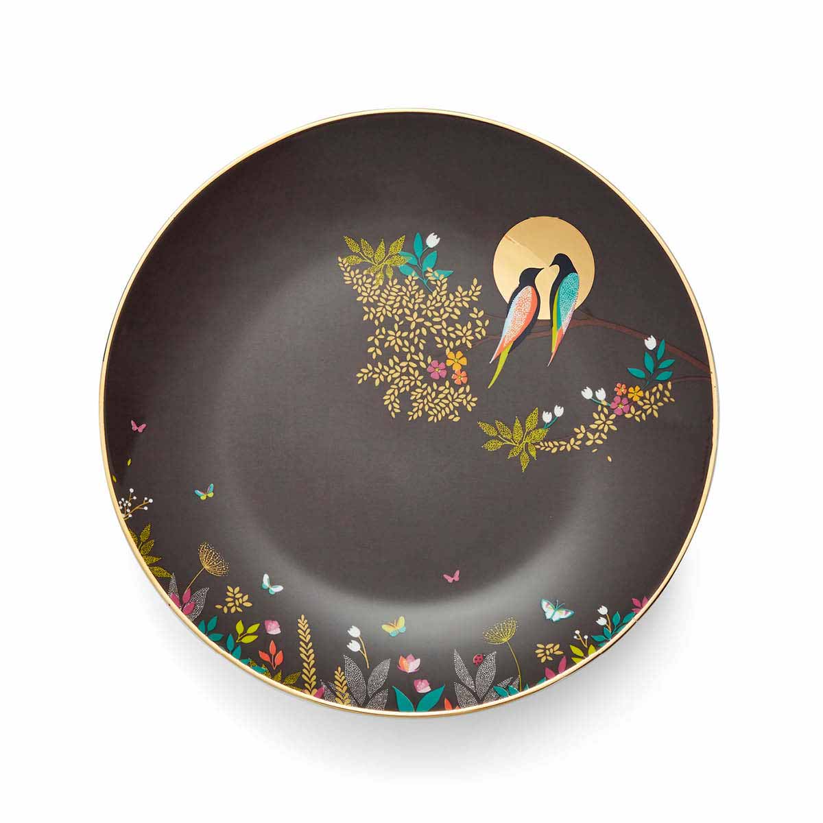 Sara Miller London Artisanne Noir Collection 12 Piece Set Plate - 28cm/11", Plate - 20cm/8"
Cereal - 15cm/6" Boxed Set