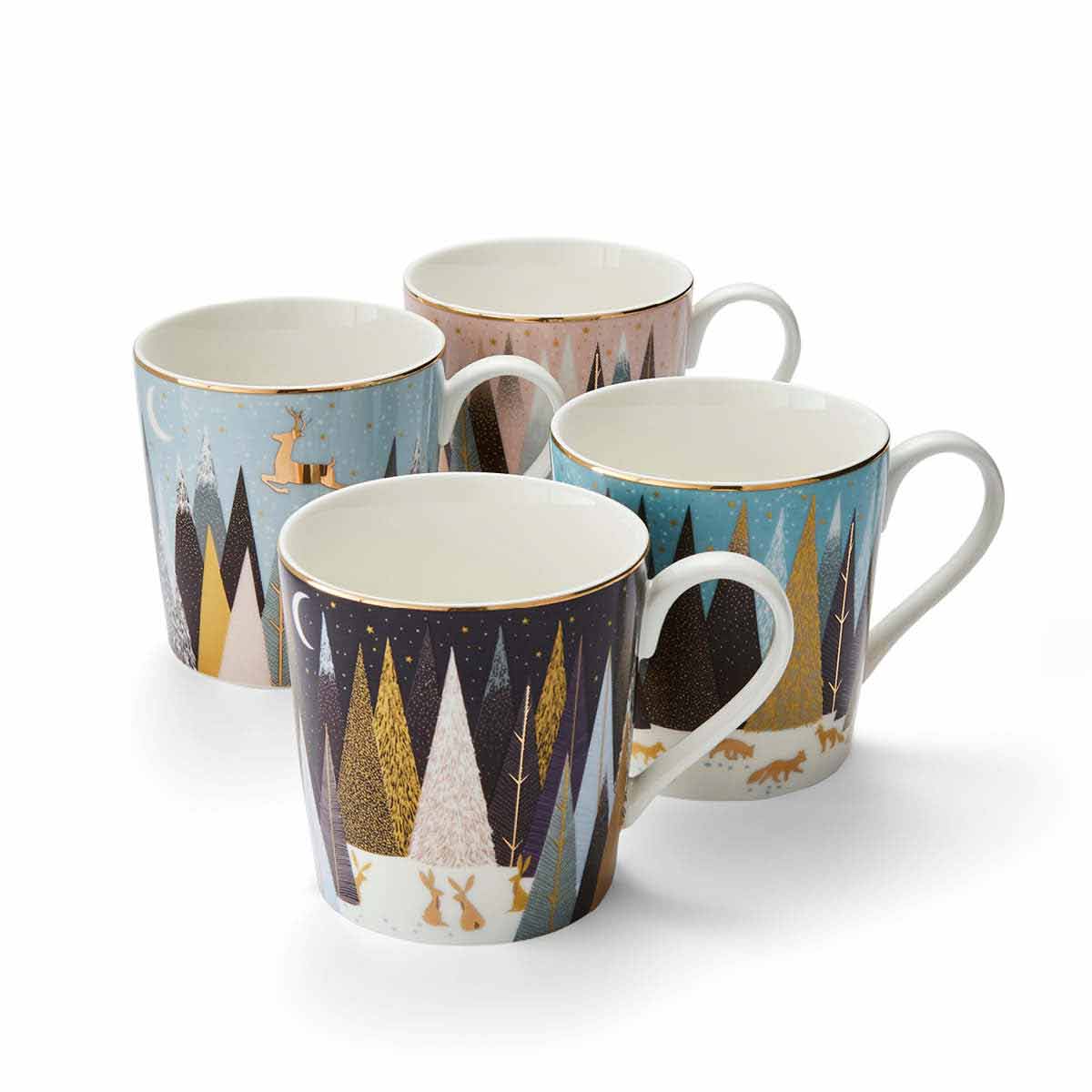 Mugs S/4 0.34L Boxed Set