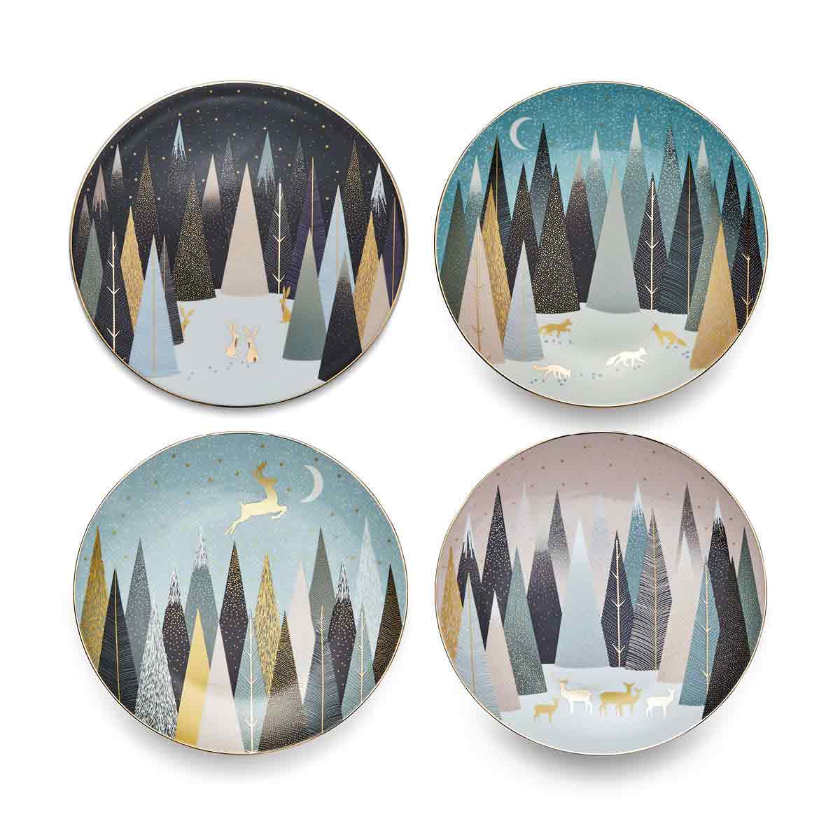 Plates S/4 20cm Boxed Set