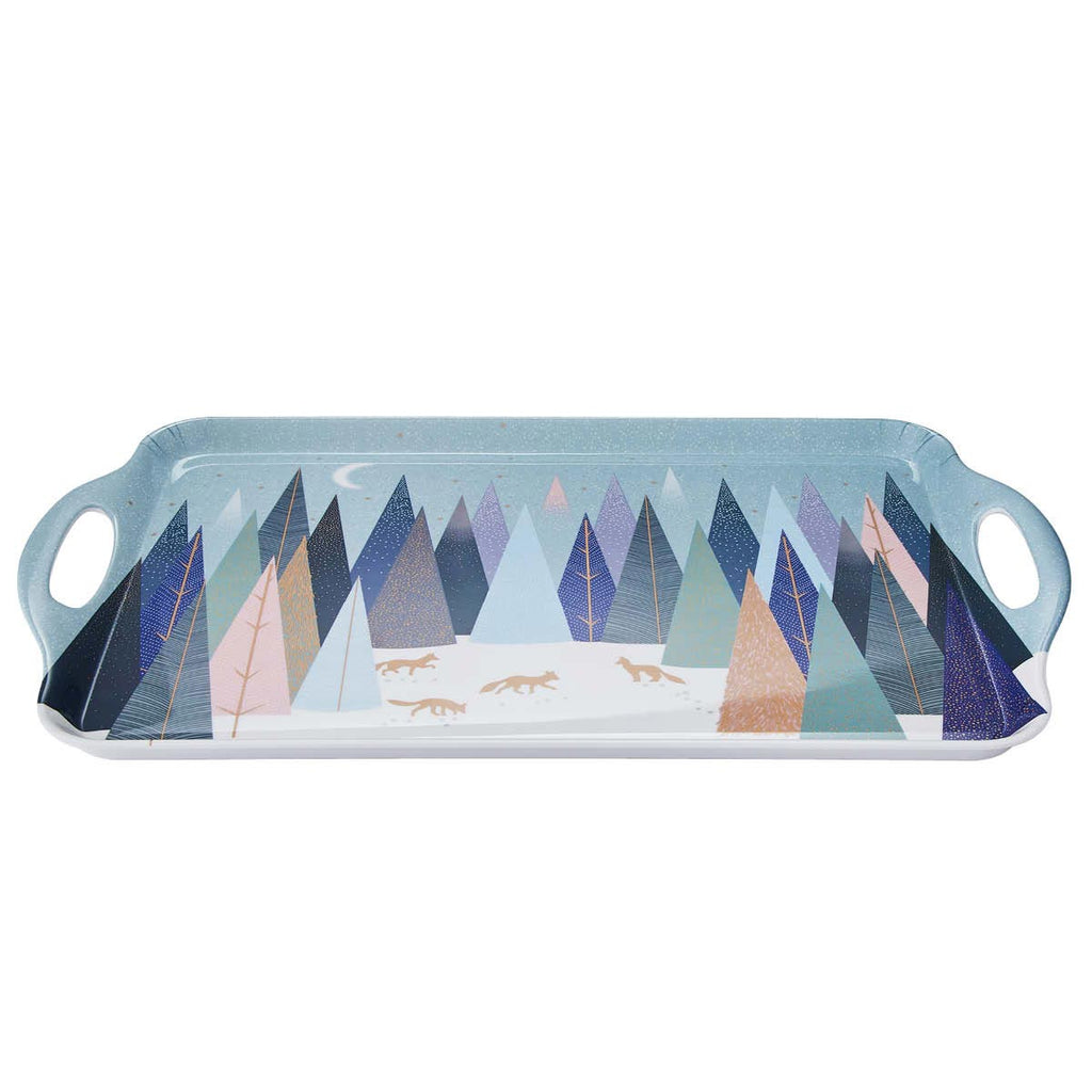 Frosted Pines Large Handled Tray 48 x 29.5cm Single