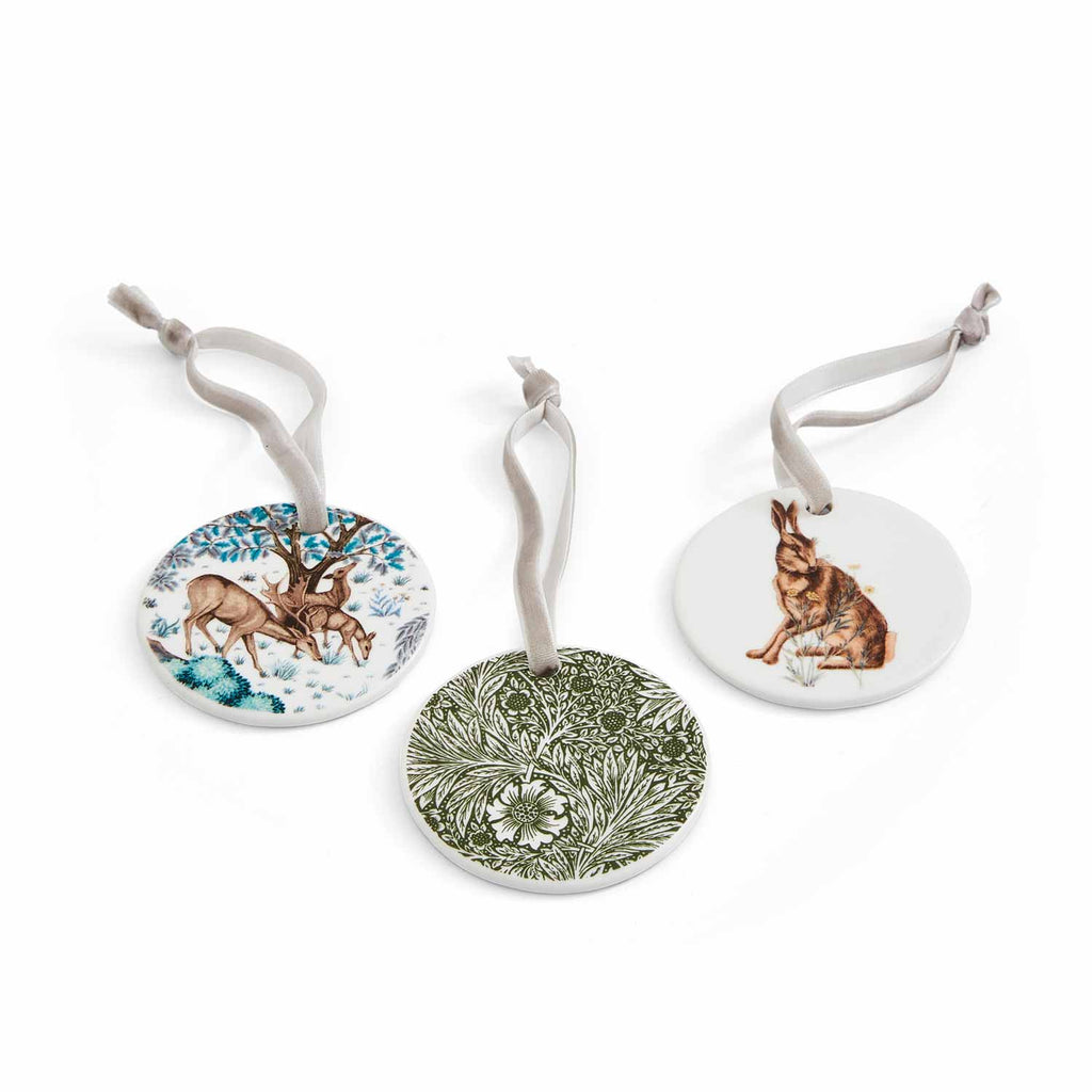 Christmas Decorations S/3 - Wightwick 7cm Boxed Set